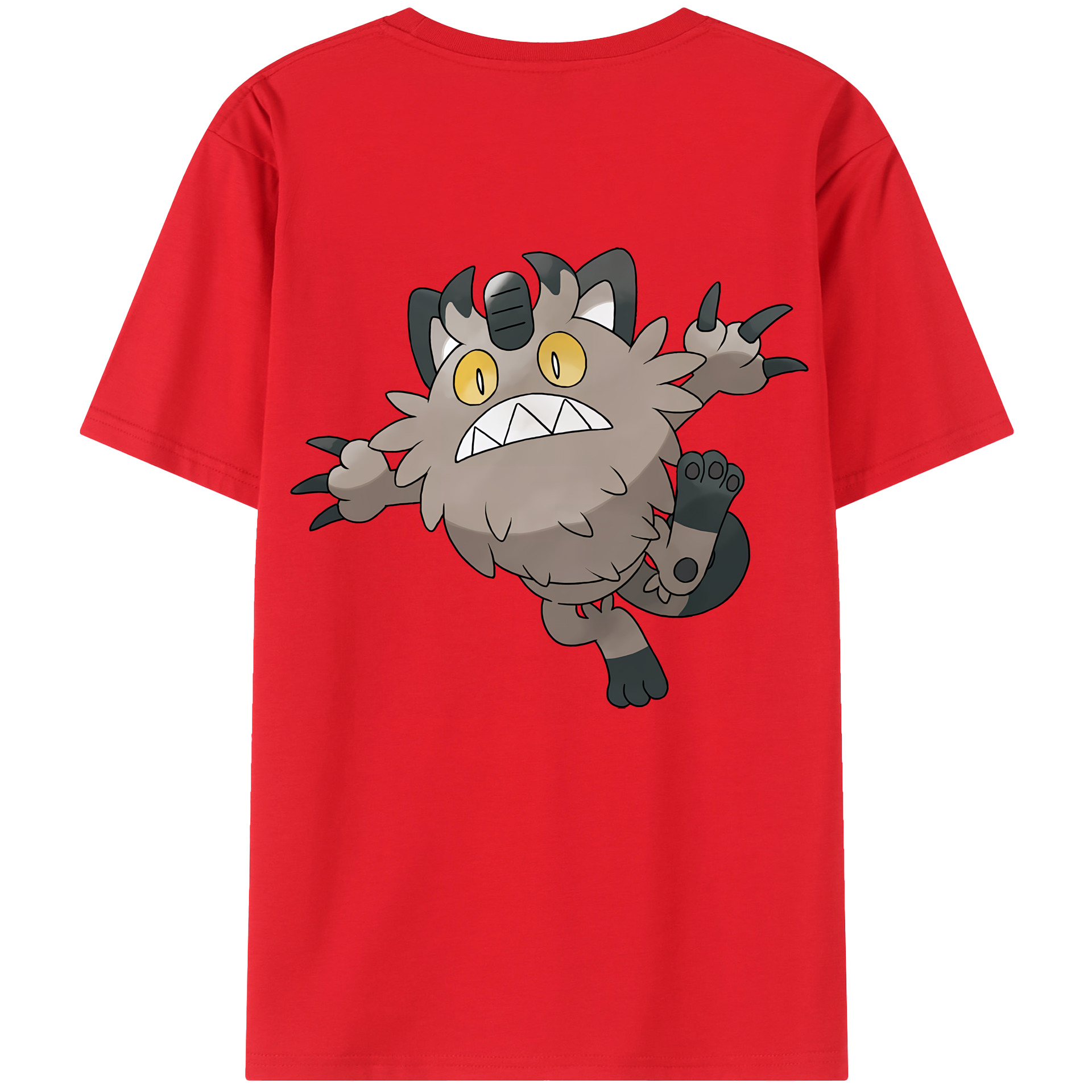 （画像用） ポケットモンスター Pokémon レディース半袖Tシャツ(バックプリント)