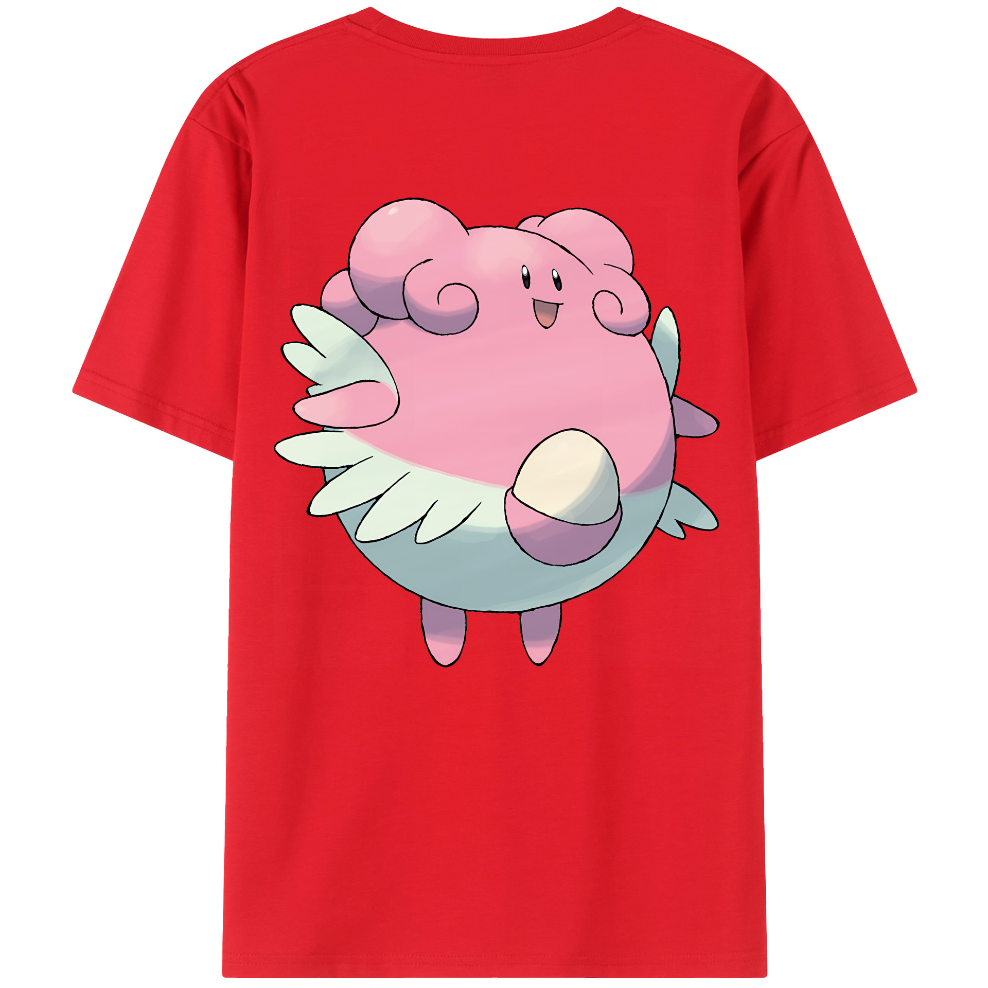 （画像用） ポケットモンスター Pokémon レディース半袖Tシャツ(バックプリント)