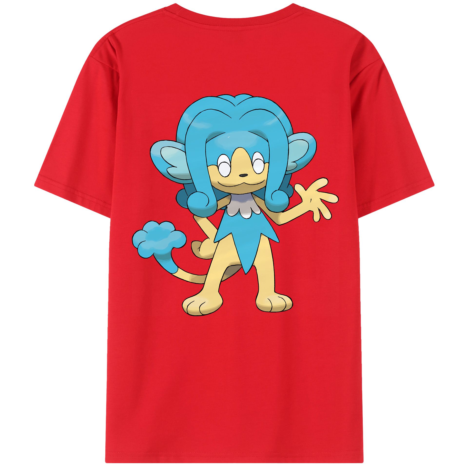 （画像用） ポケットモンスター Pokémon レディース半袖Tシャツ(バックプリント)