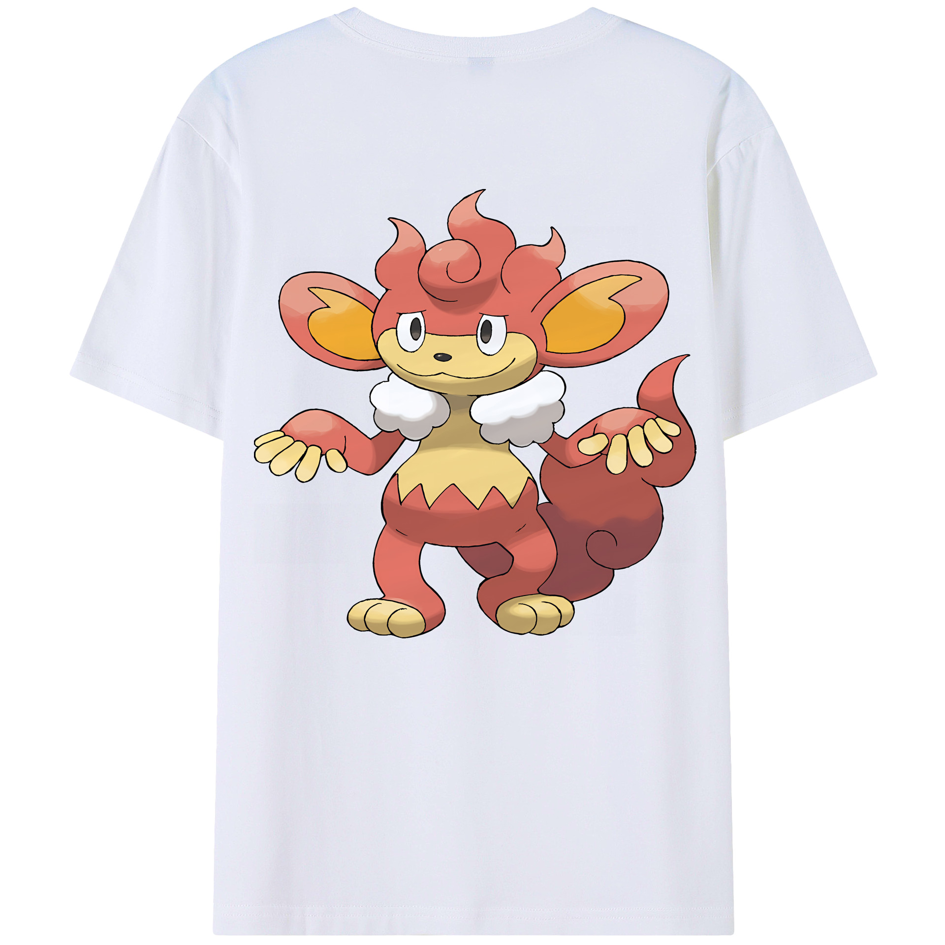 （画像用） ポケットモンスター Pokémon レディース半袖Tシャツ(バックプリント)