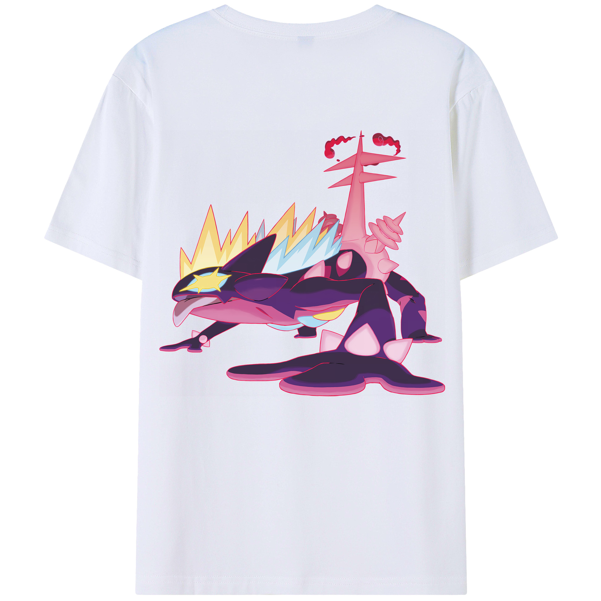 （画像用） ポケットモンスター Pokémon レディース半袖Tシャツ(バックプリント)