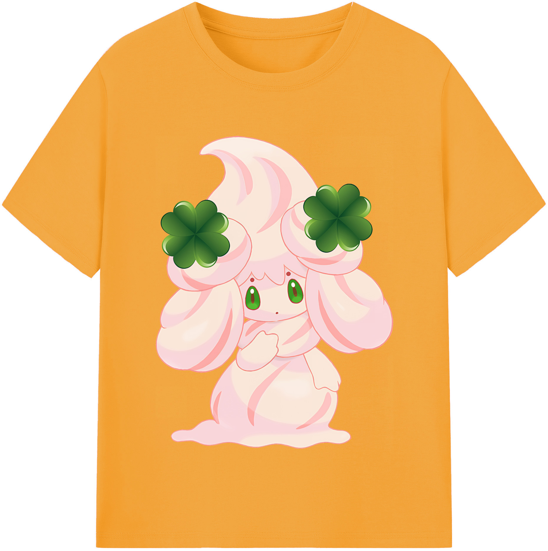 （画像用） ポケットモンスター Pokémon レディースカジュアルプリントTシャツ（綿100％）