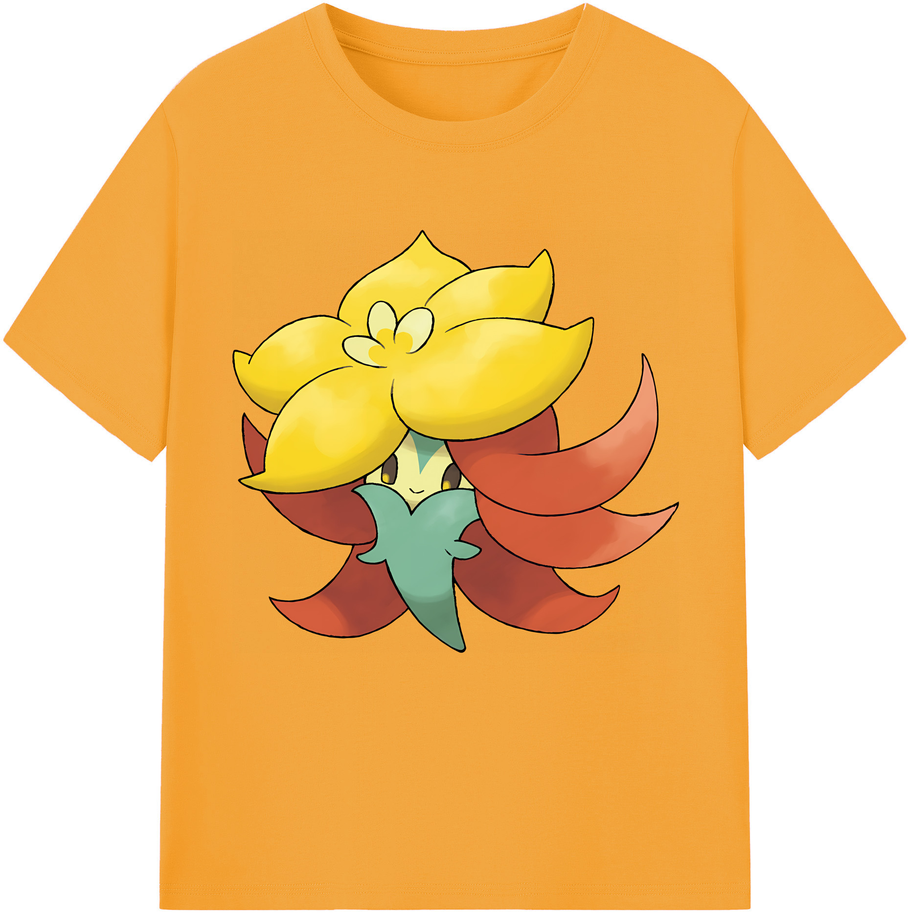 （画像用） ポケットモンスター Pokémon レディースカジュアルプリントTシャツ（綿100％）