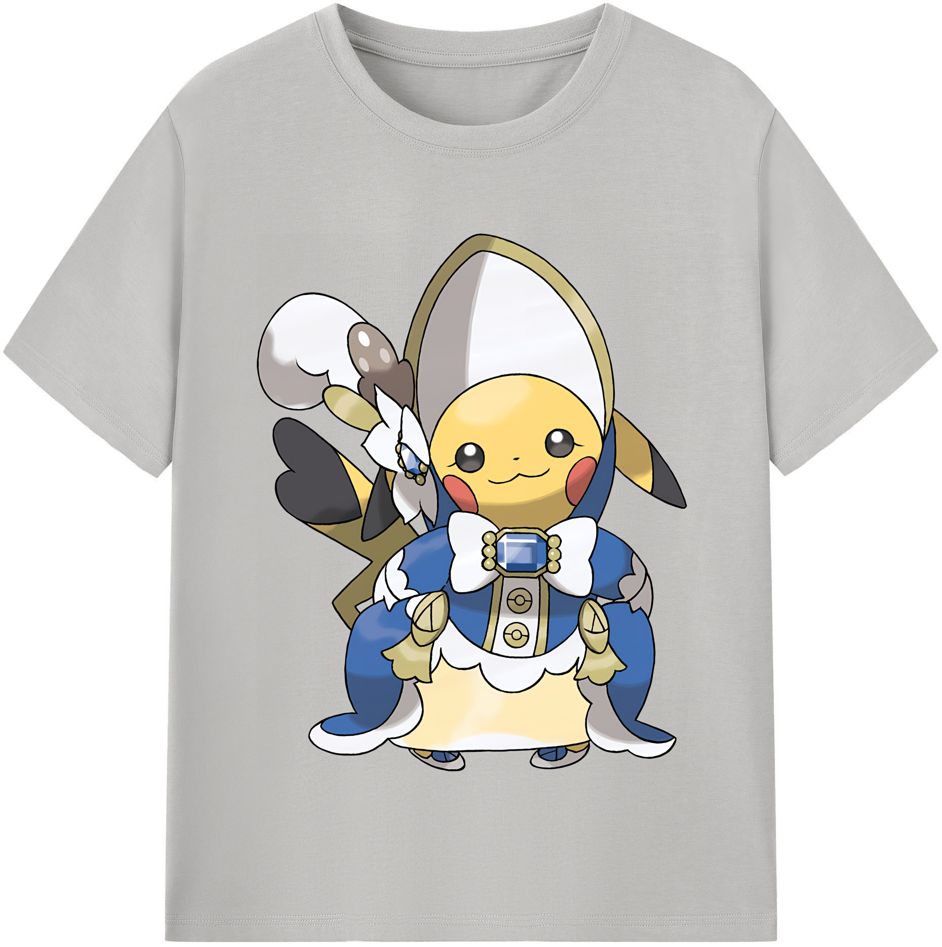 （画像用） ポケットモンスター Pokémon レディースカジュアルプリントTシャツ（綿100％）