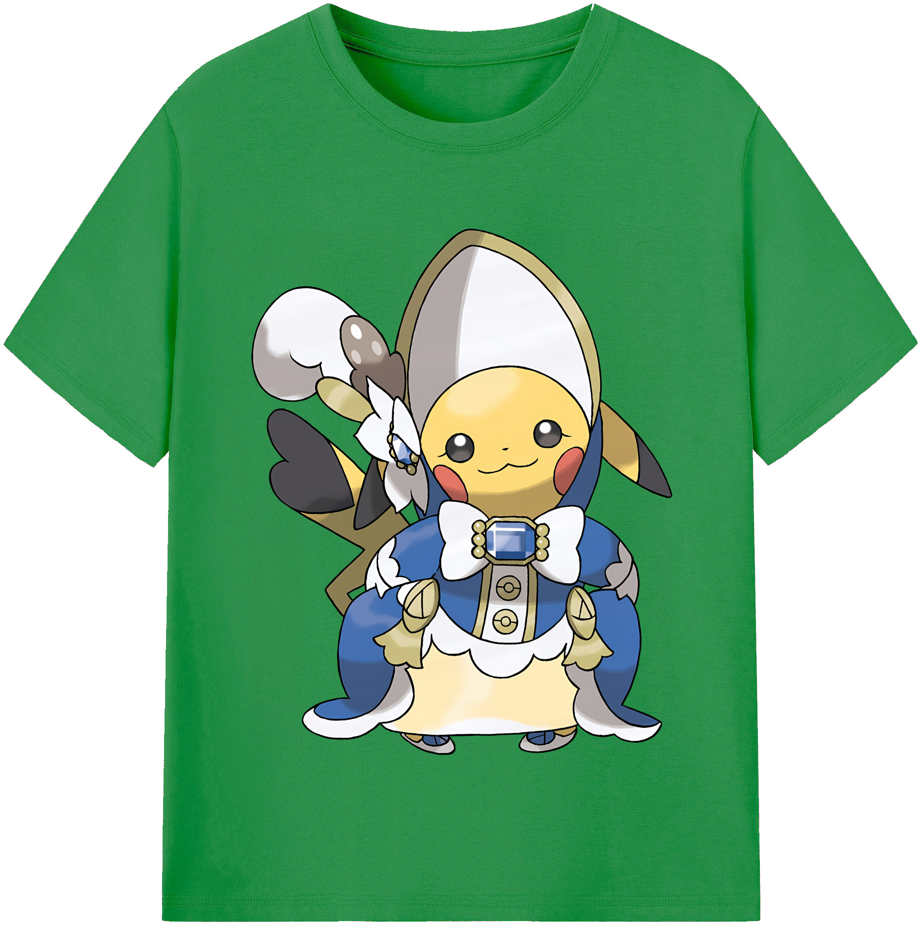 （画像用） ポケットモンスター Pokémon レディースカジュアルプリントTシャツ（綿100％）