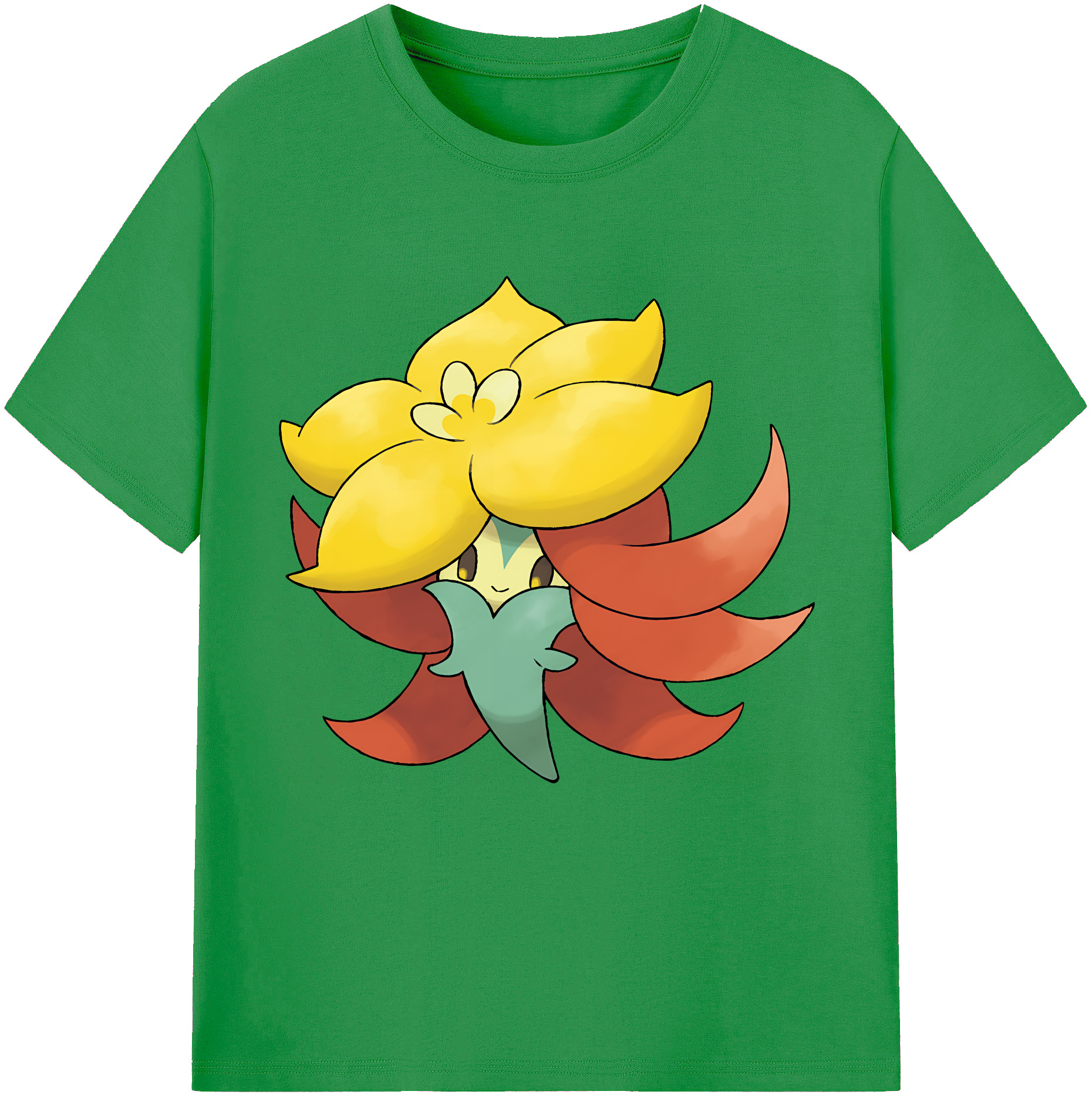 （画像用） ポケットモンスター Pokémon レディースカジュアルプリントTシャツ（綿100％）