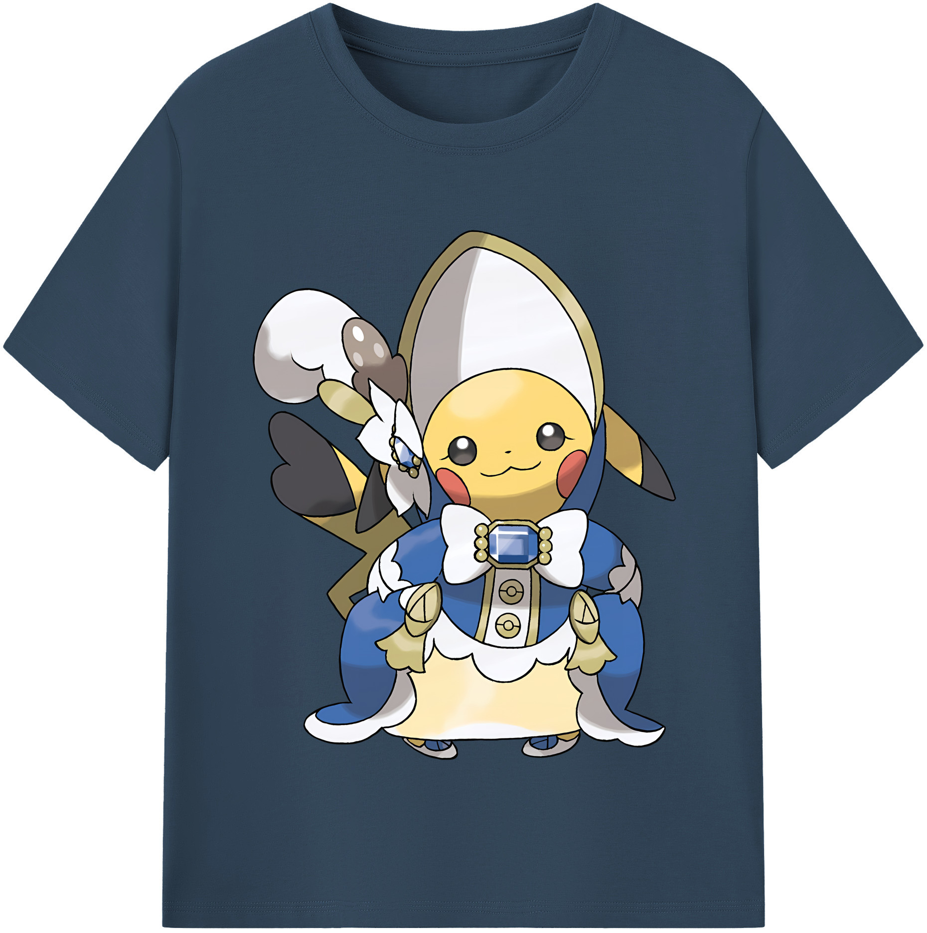 （画像用） ポケットモンスター Pokémon レディースカジュアルプリントTシャツ（綿100％）