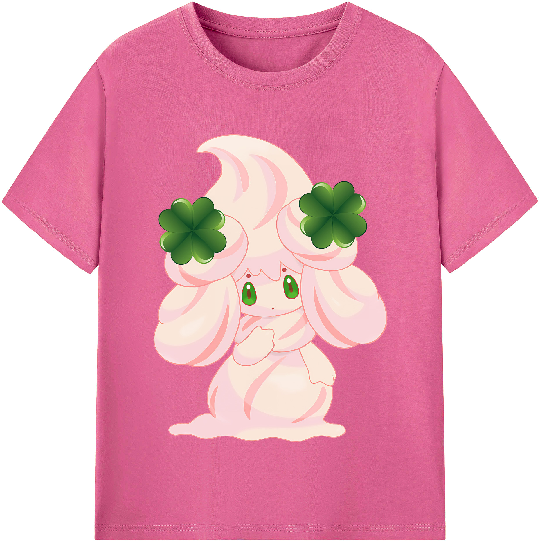 （画像用） ポケットモンスター Pokémon レディースカジュアルプリントTシャツ（綿100％）