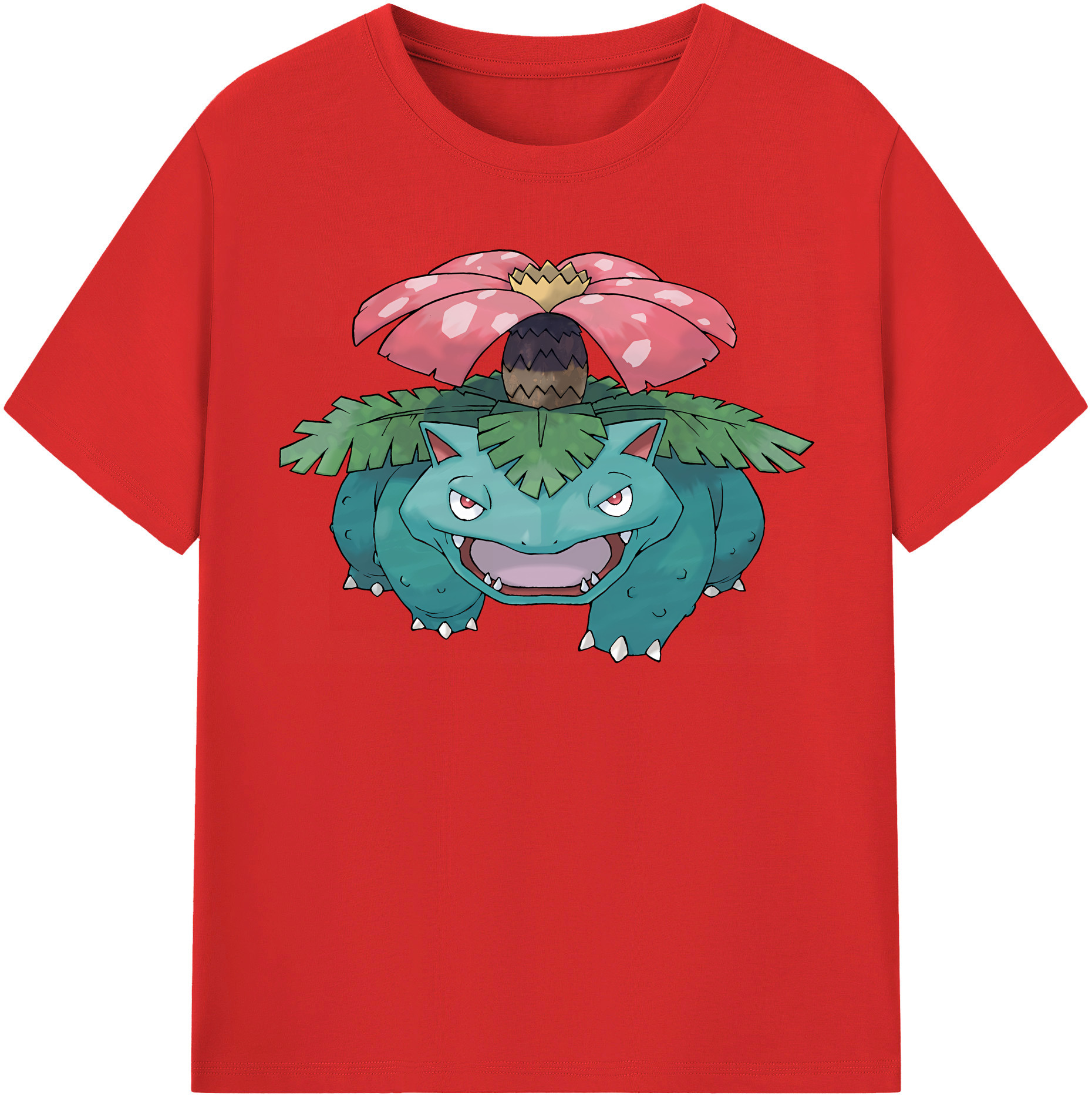 （画像用） ポケットモンスター Pokémon レディースカジュアルプリントTシャツ（綿100％）