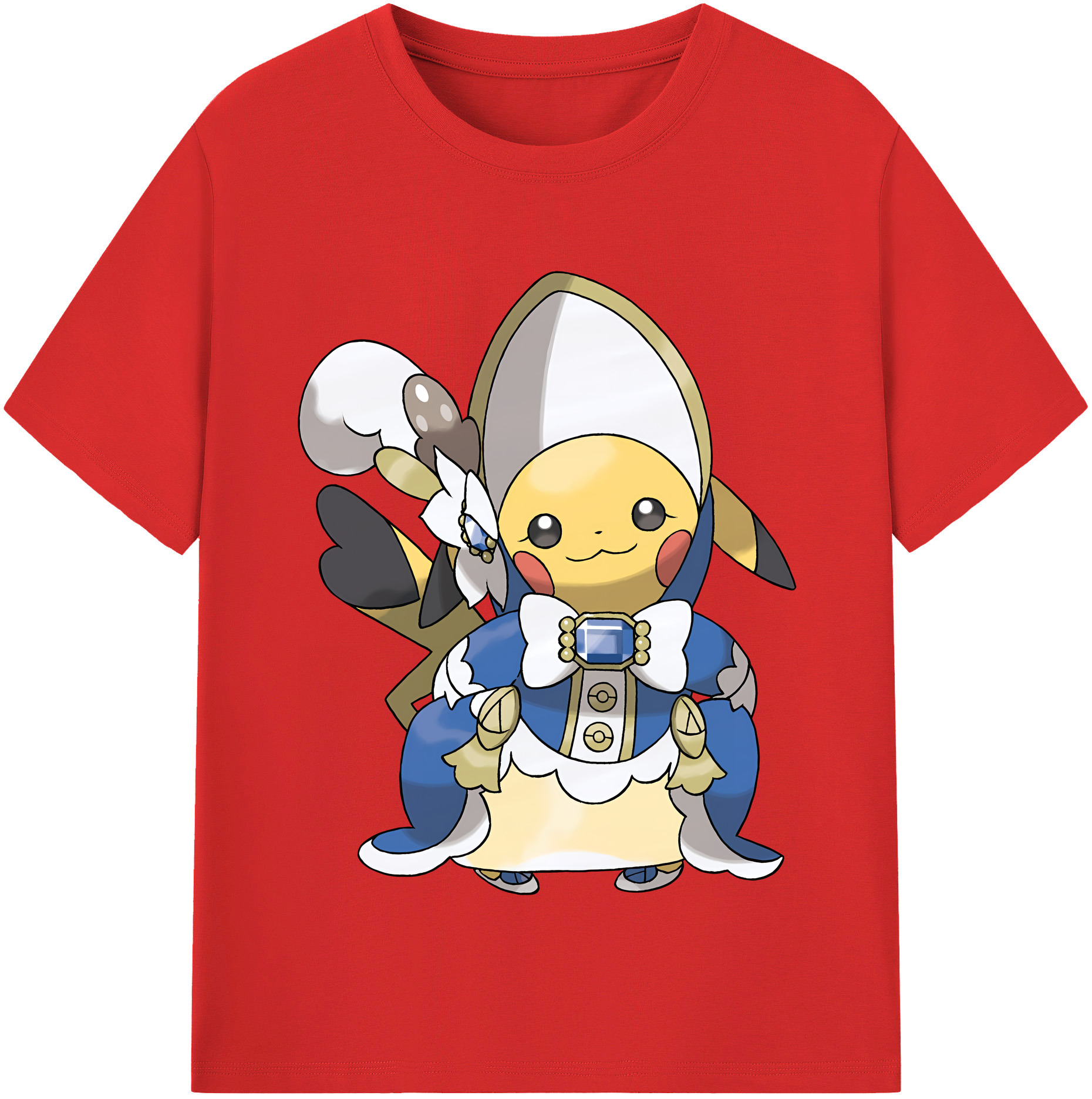 （画像用） ポケットモンスター Pokémon レディースカジュアルプリントTシャツ（綿100％）