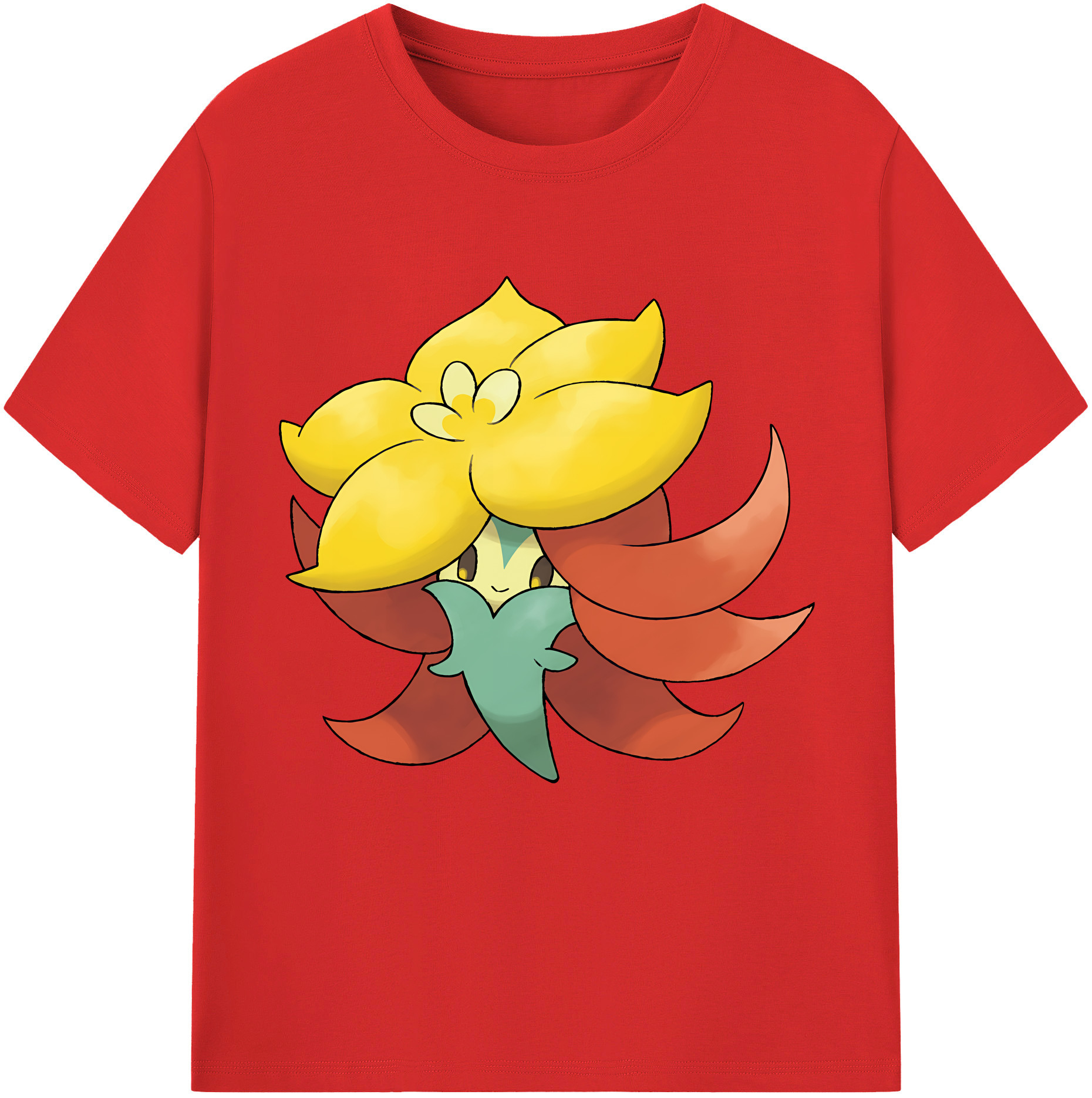 （画像用） ポケットモンスター Pokémon レディースカジュアルプリントTシャツ（綿100％）