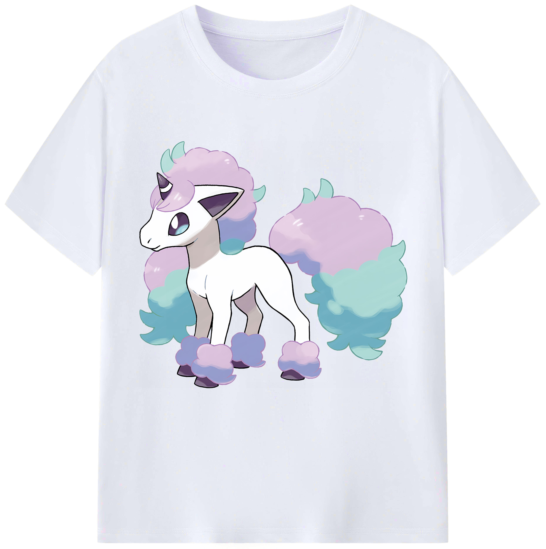 （画像用） ポケットモンスター Pokémon レディースカジュアルプリントTシャツ（綿100％）
