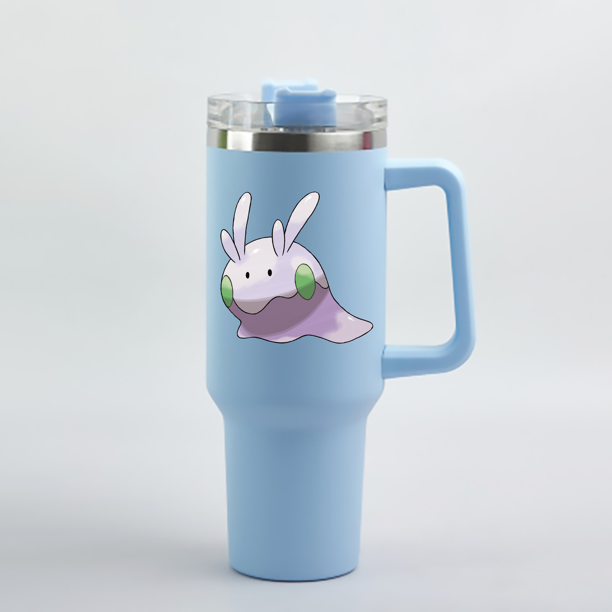 （画像用） ポケットモンスター Pokémon 1200mL車用タンブラー - クリスタルステッカー（プラスチックストロー付き）