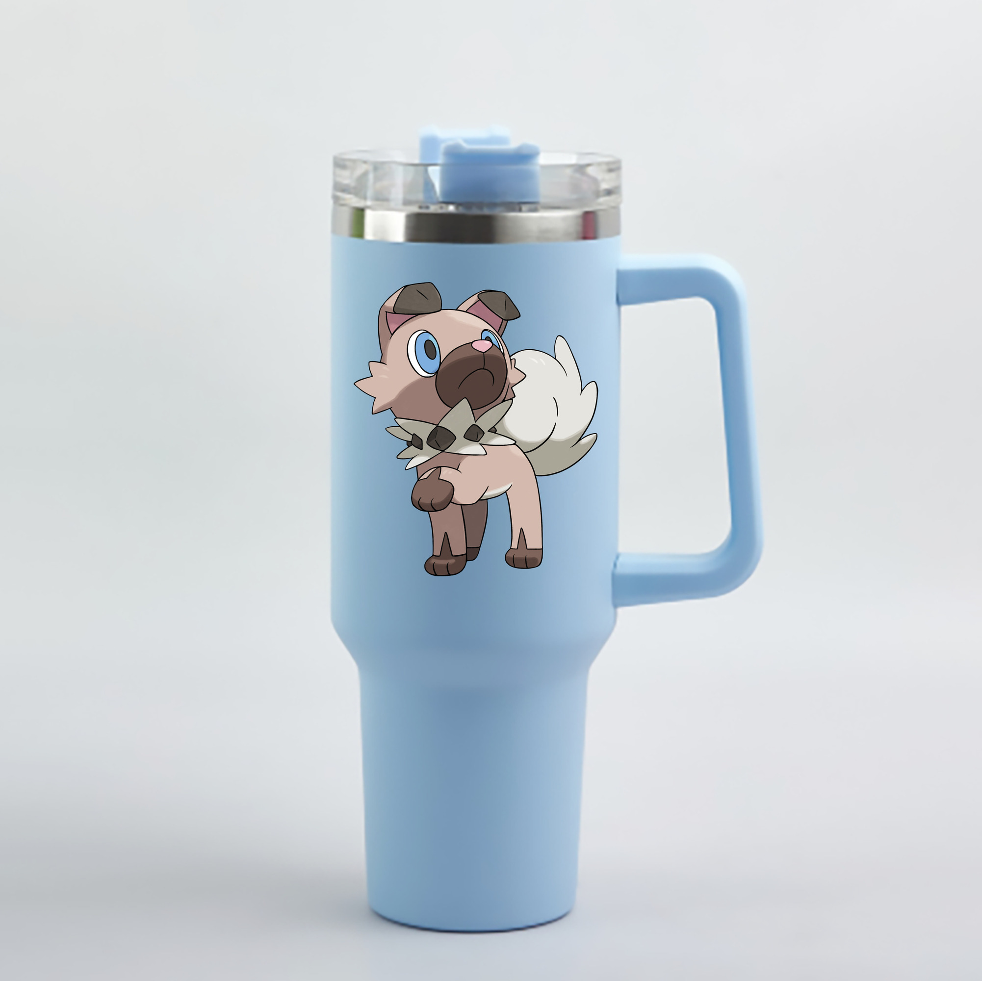 （画像用） ポケットモンスター Pokémon 1200mL車用タンブラー - クリスタルステッカー（プラスチックストロー付き）