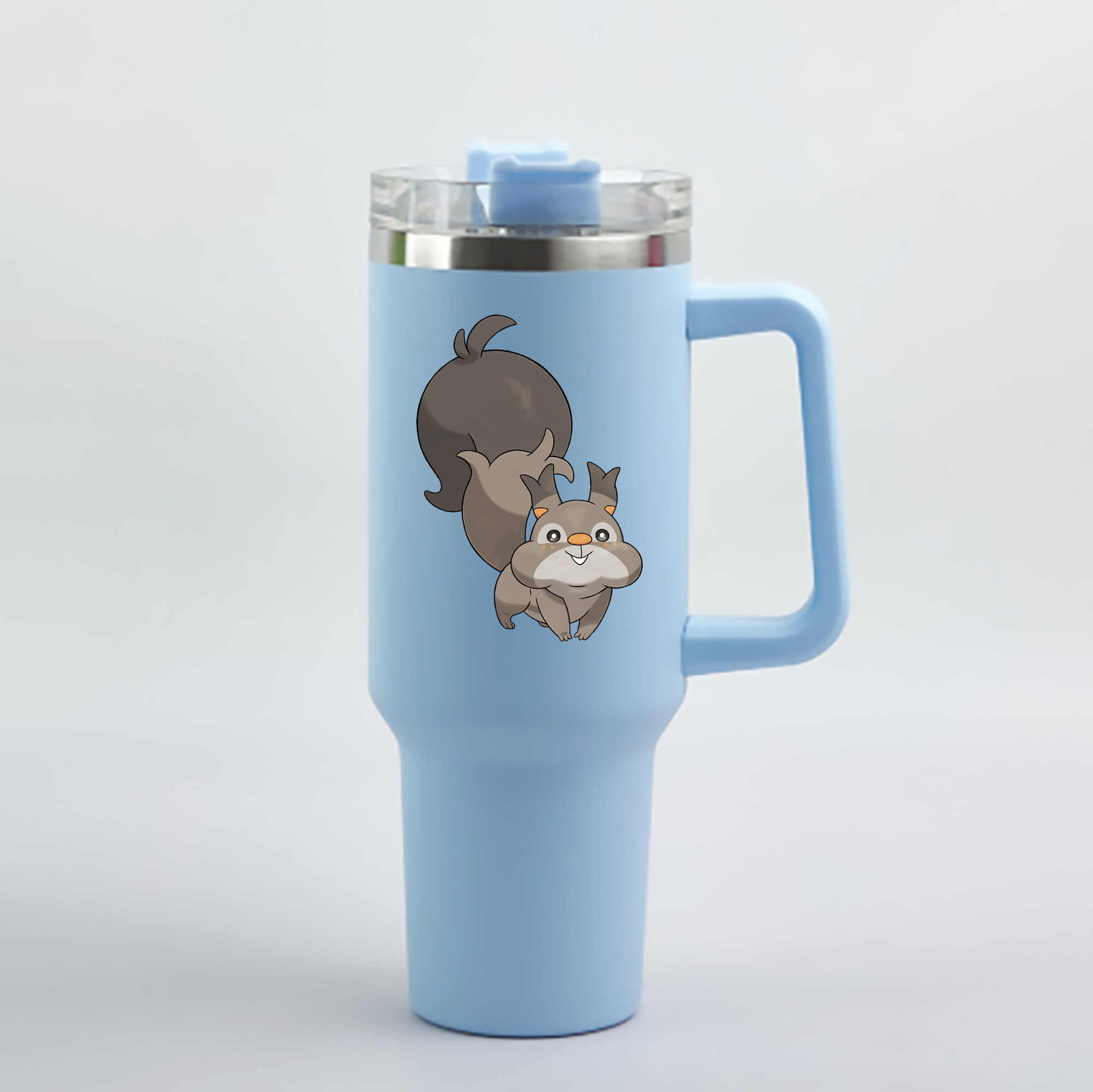 （画像用） ポケットモンスター Pokémon 1200mL車用タンブラー - クリスタルステッカー（プラスチックストロー付き）
