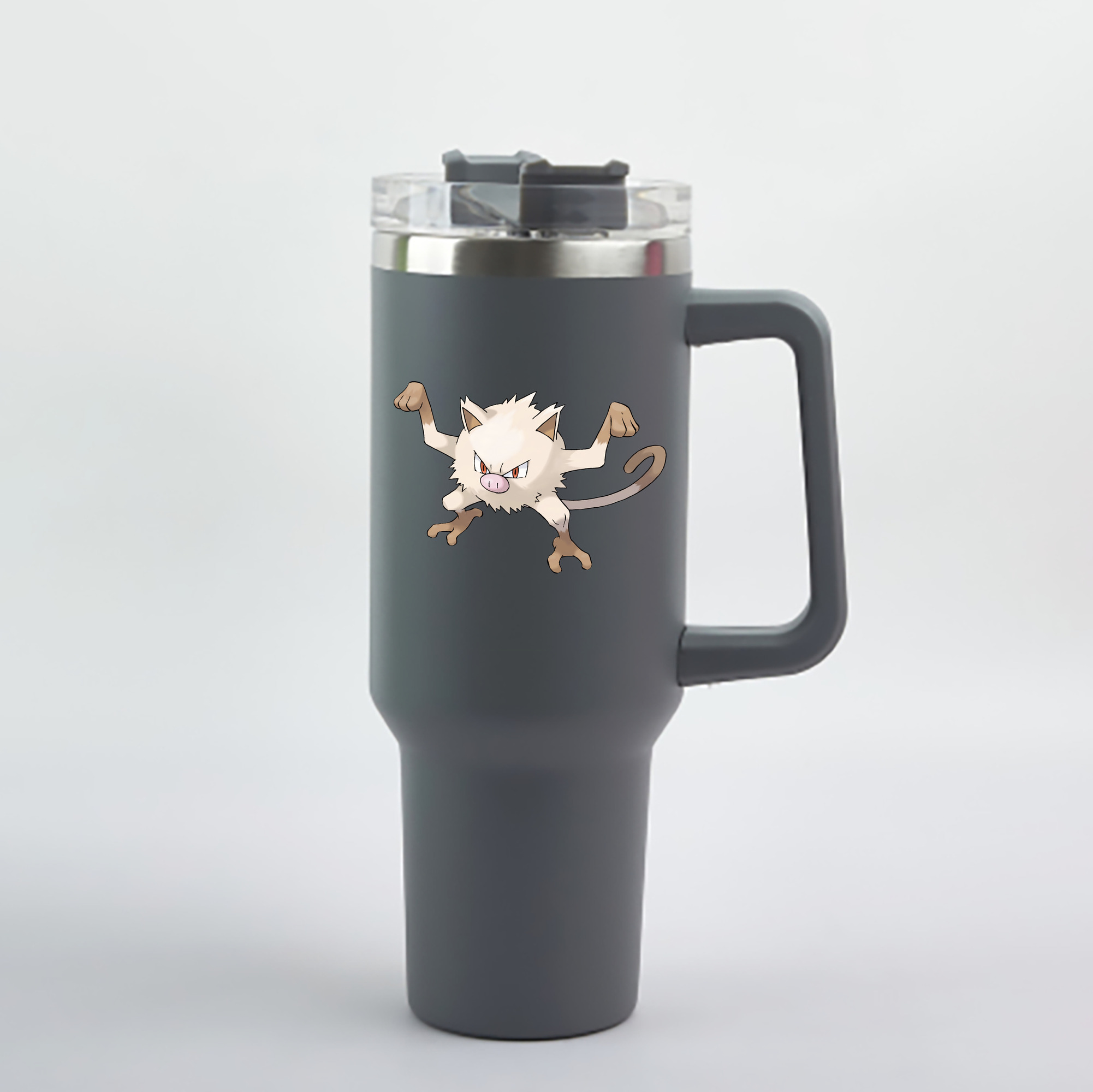 （画像用） ポケットモンスター Pokémon 1200mL車用タンブラー - クリスタルステッカー（プラスチックストロー付き）