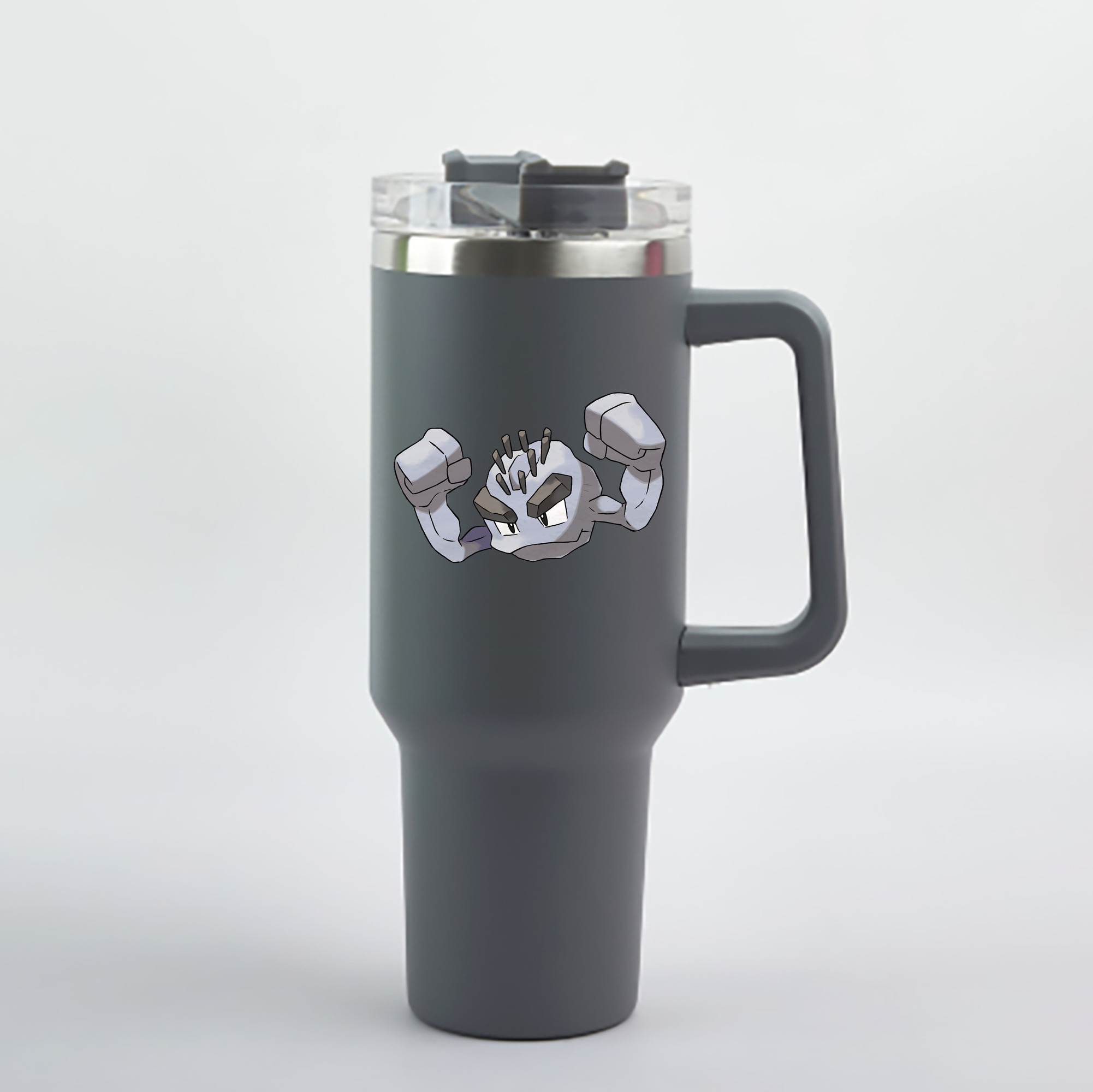 （画像用） ポケットモンスター Pokémon 1200mL車用タンブラー - クリスタルステッカー（プラスチックストロー付き）