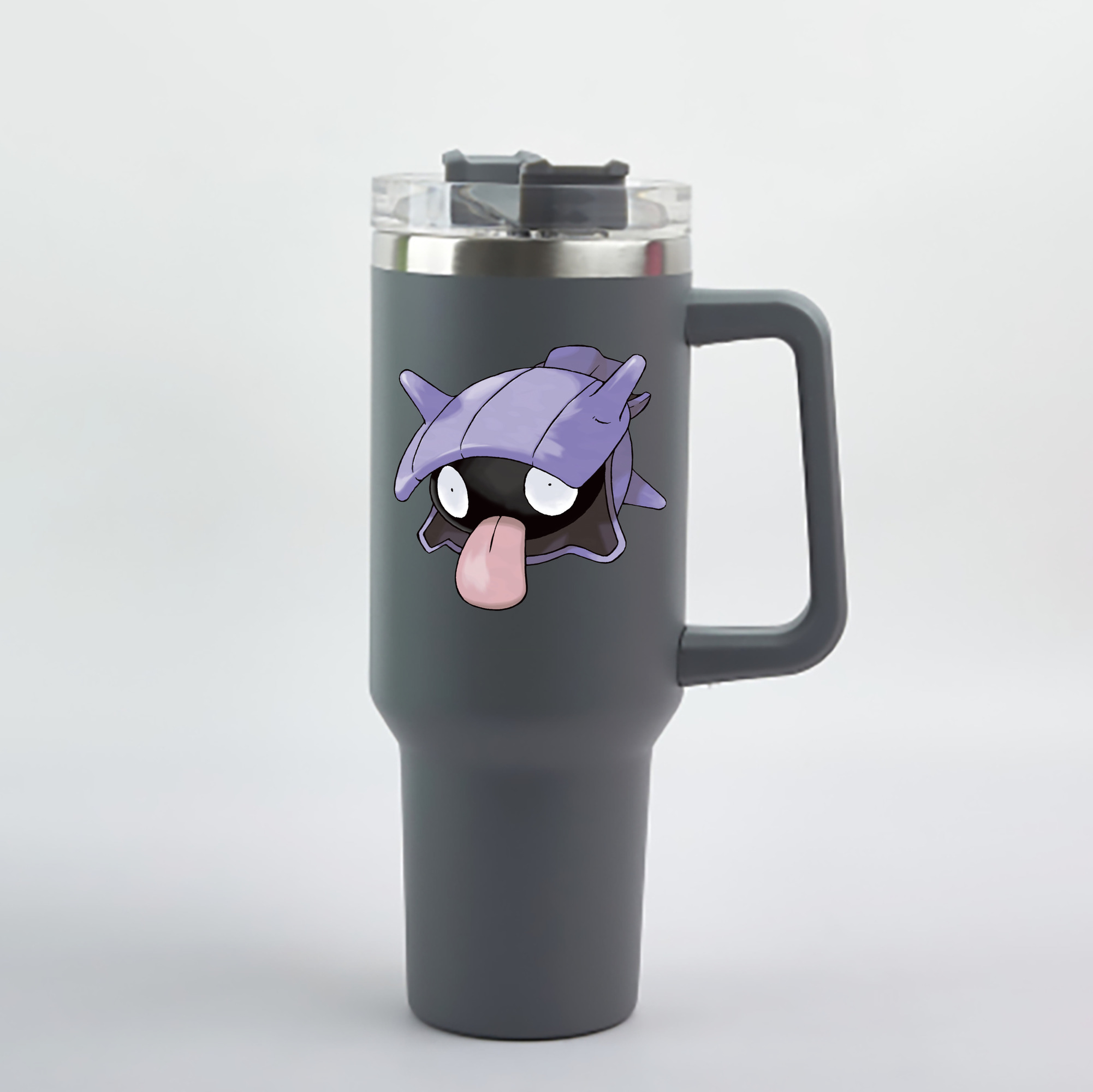 （画像用） ポケットモンスター Pokémon 1200mL車用タンブラー - クリスタルステッカー（プラスチックストロー付き）
