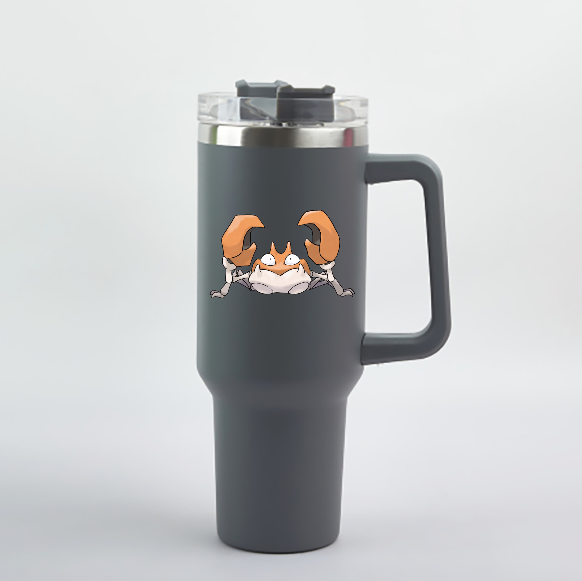（画像用） ポケットモンスター Pokémon 1200mL車用タンブラー - クリスタルステッカー（プラスチックストロー付き）