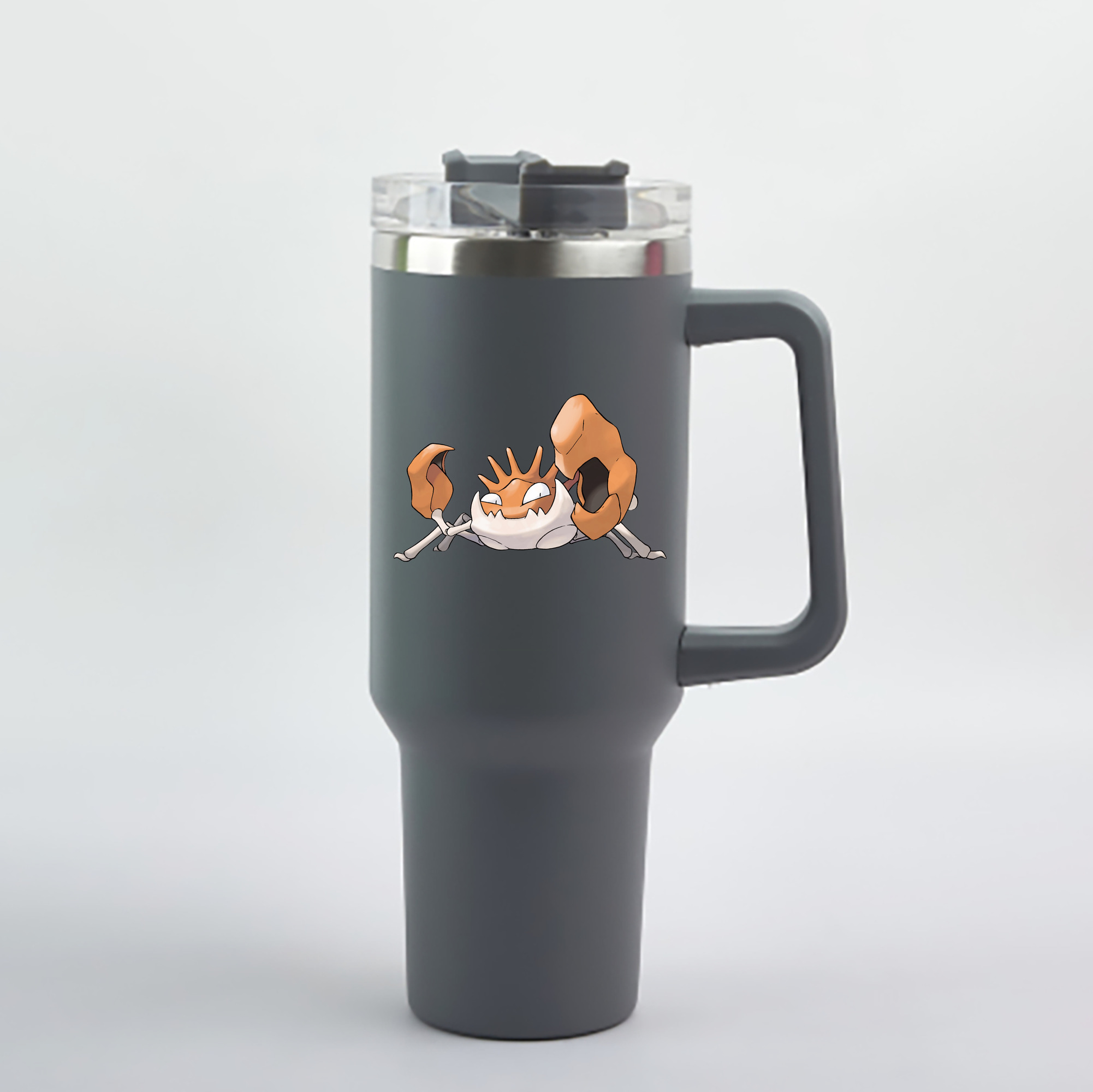 （画像用） ポケットモンスター Pokémon 1200mL車用タンブラー - クリスタルステッカー（プラスチックストロー付き）