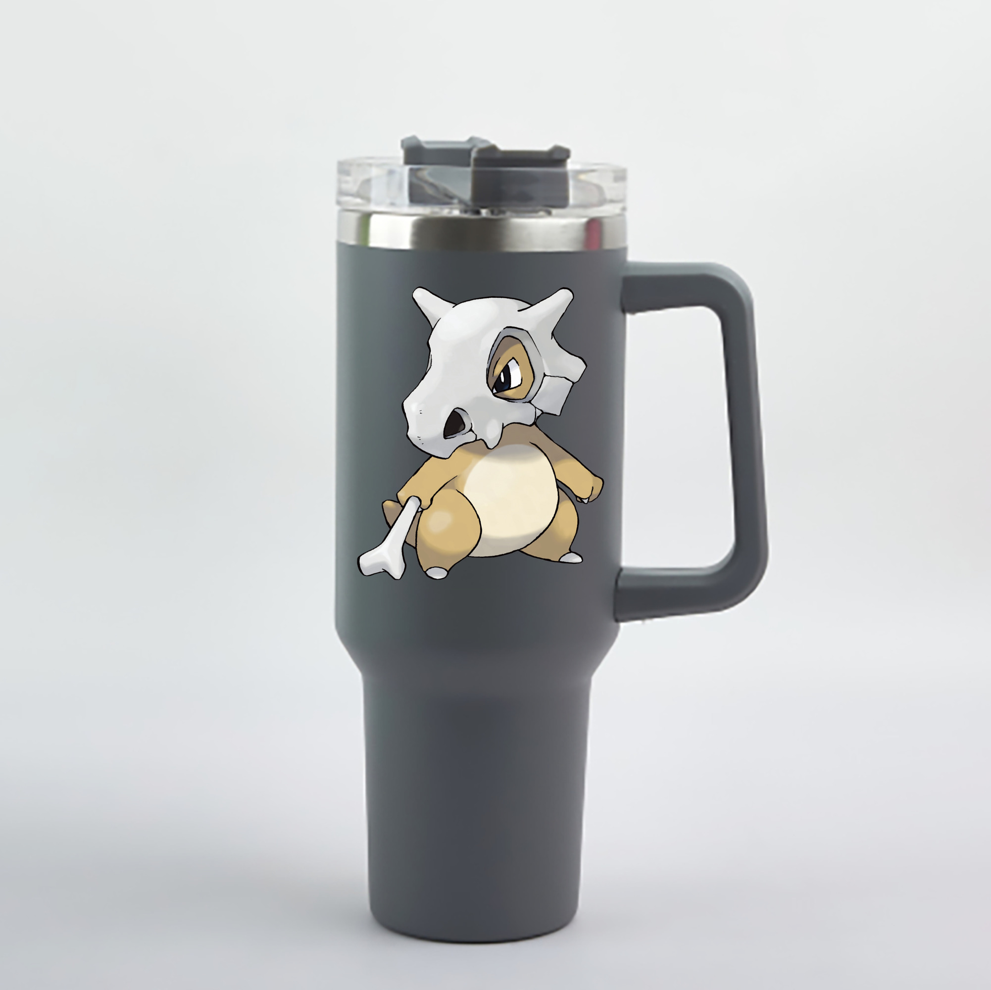 （画像用） ポケットモンスター Pokémon 1200mL車用タンブラー - クリスタルステッカー（プラスチックストロー付き）