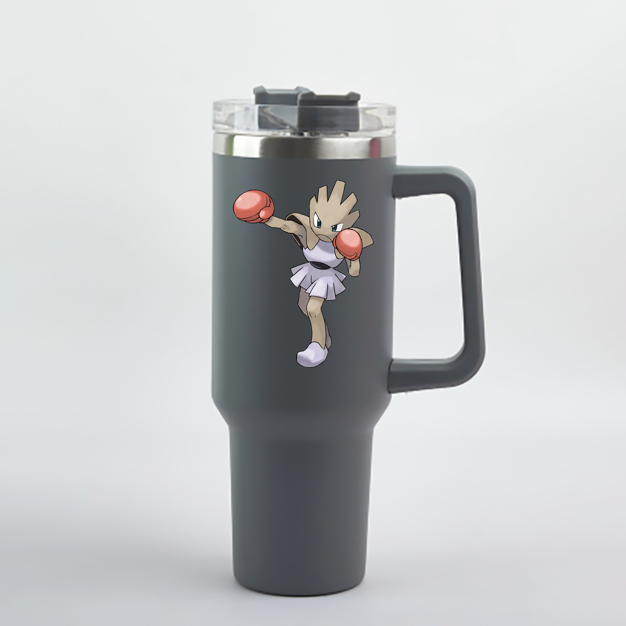（画像用） ポケットモンスター Pokémon 1200mL車用タンブラー - クリスタルステッカー（プラスチックストロー付き）