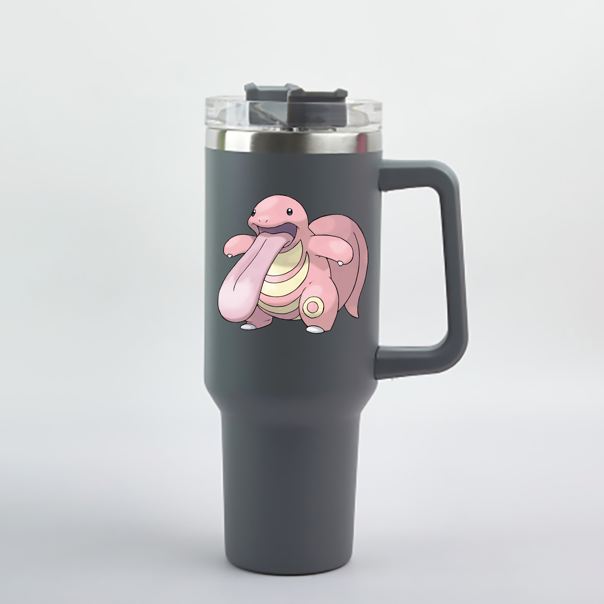 （画像用） ポケットモンスター Pokémon 1200mL車用タンブラー - クリスタルステッカー（プラスチックストロー付き）