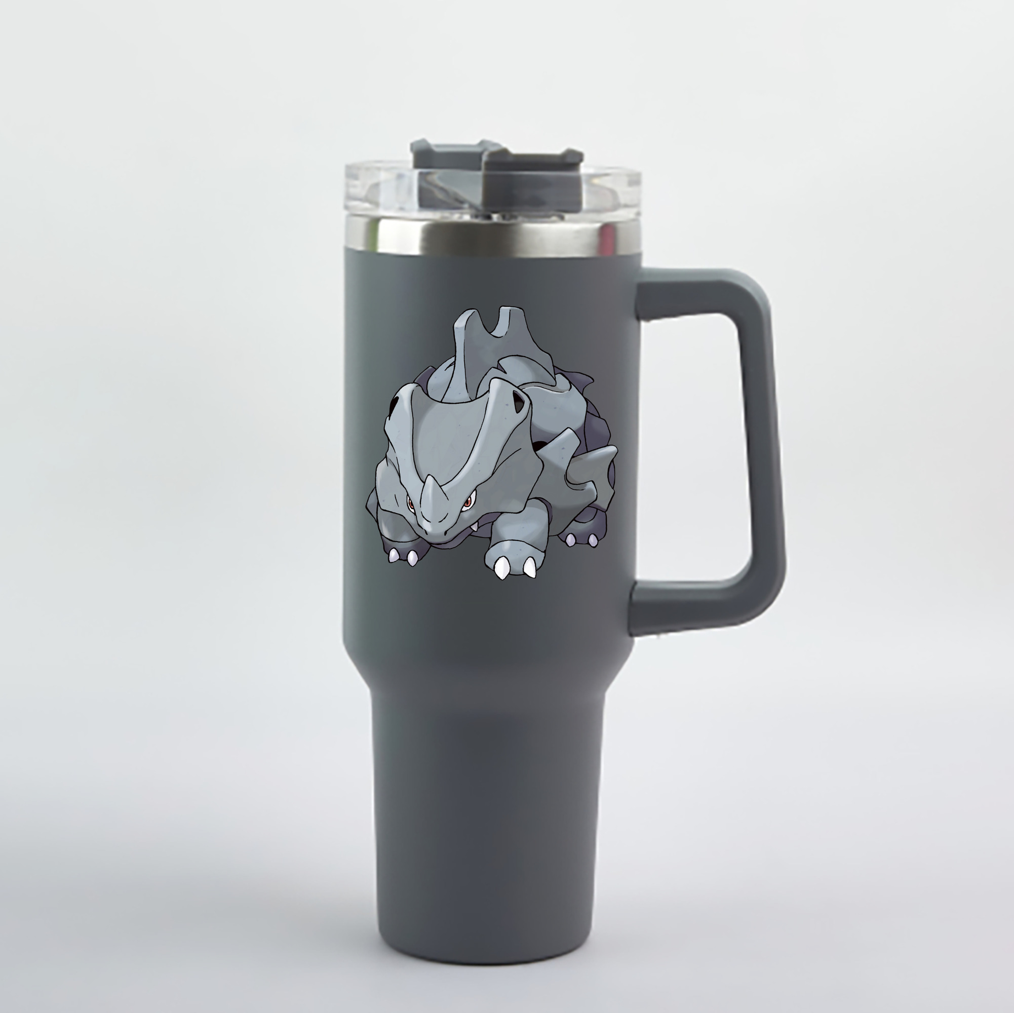 （画像用） ポケットモンスター Pokémon 1200mL車用タンブラー - クリスタルステッカー（プラスチックストロー付き）