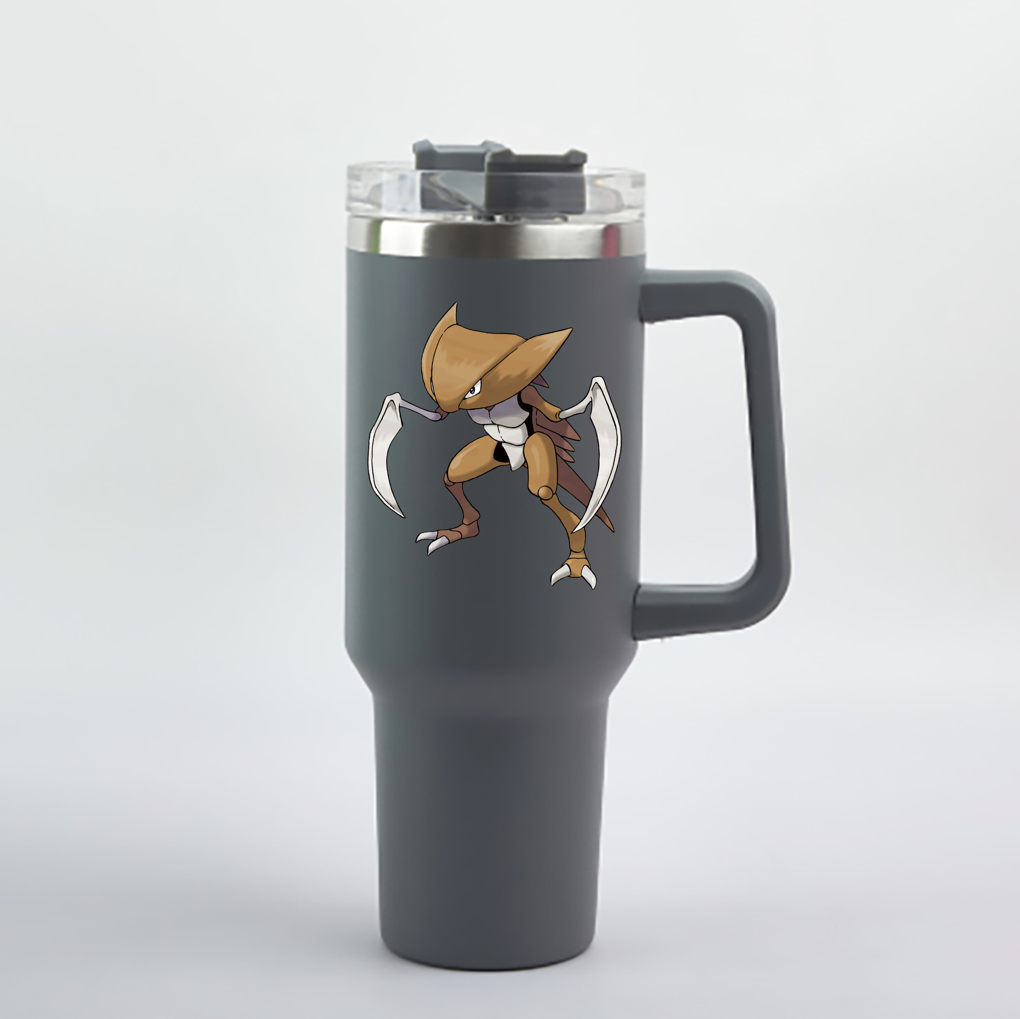 （画像用） ポケットモンスター Pokémon 1200mL車用タンブラー - クリスタルステッカー（プラスチックストロー付き）