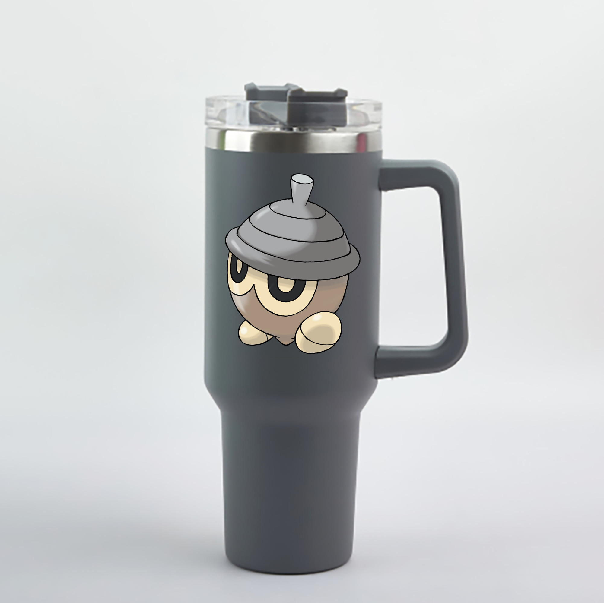 （画像用） ポケットモンスター Pokémon 1200mL車用タンブラー - クリスタルステッカー（プラスチックストロー付き）
