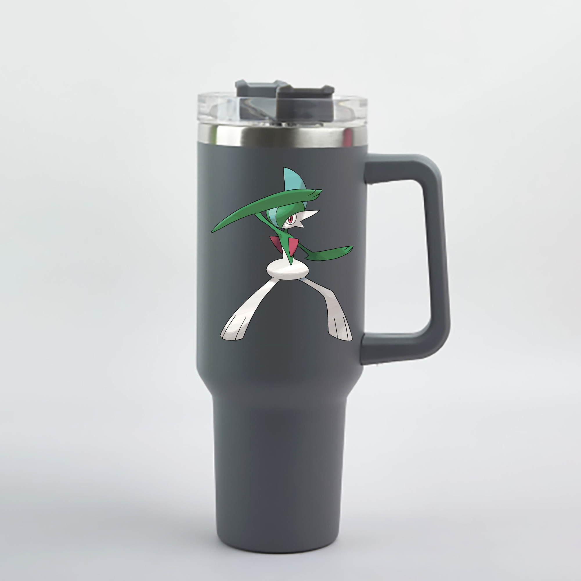 （画像用） ポケットモンスター Pokémon 1200mL車用タンブラー - クリスタルステッカー（プラスチックストロー付き）