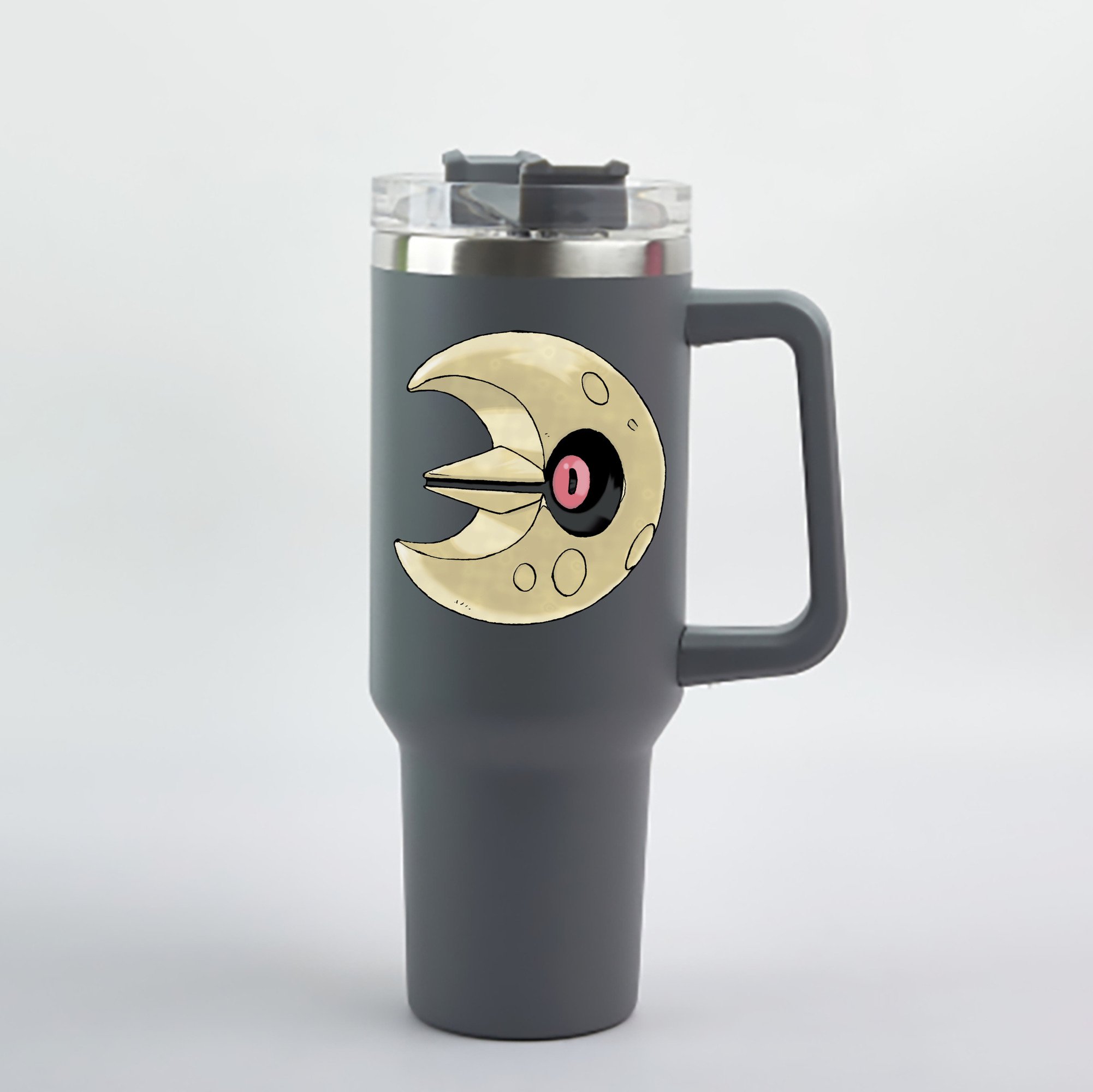 （画像用） ポケットモンスター Pokémon 1200mL車用タンブラー - クリスタルステッカー（プラスチックストロー付き）