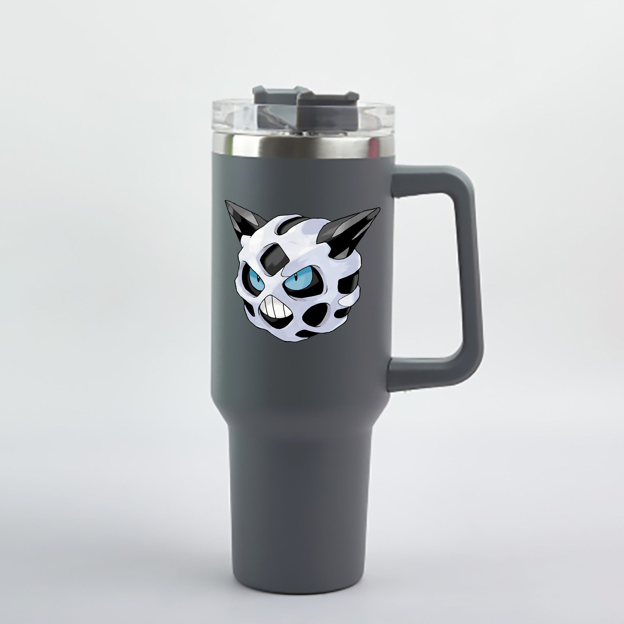 （画像用） ポケットモンスター Pokémon 1200mL車用タンブラー - クリスタルステッカー（プラスチックストロー付き）