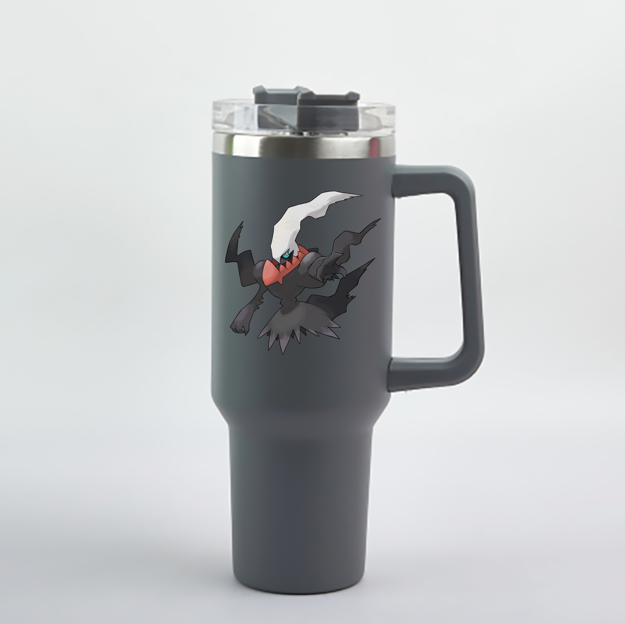 （画像用） ポケットモンスター Pokémon 1200mL車用タンブラー - クリスタルステッカー（プラスチックストロー付き）