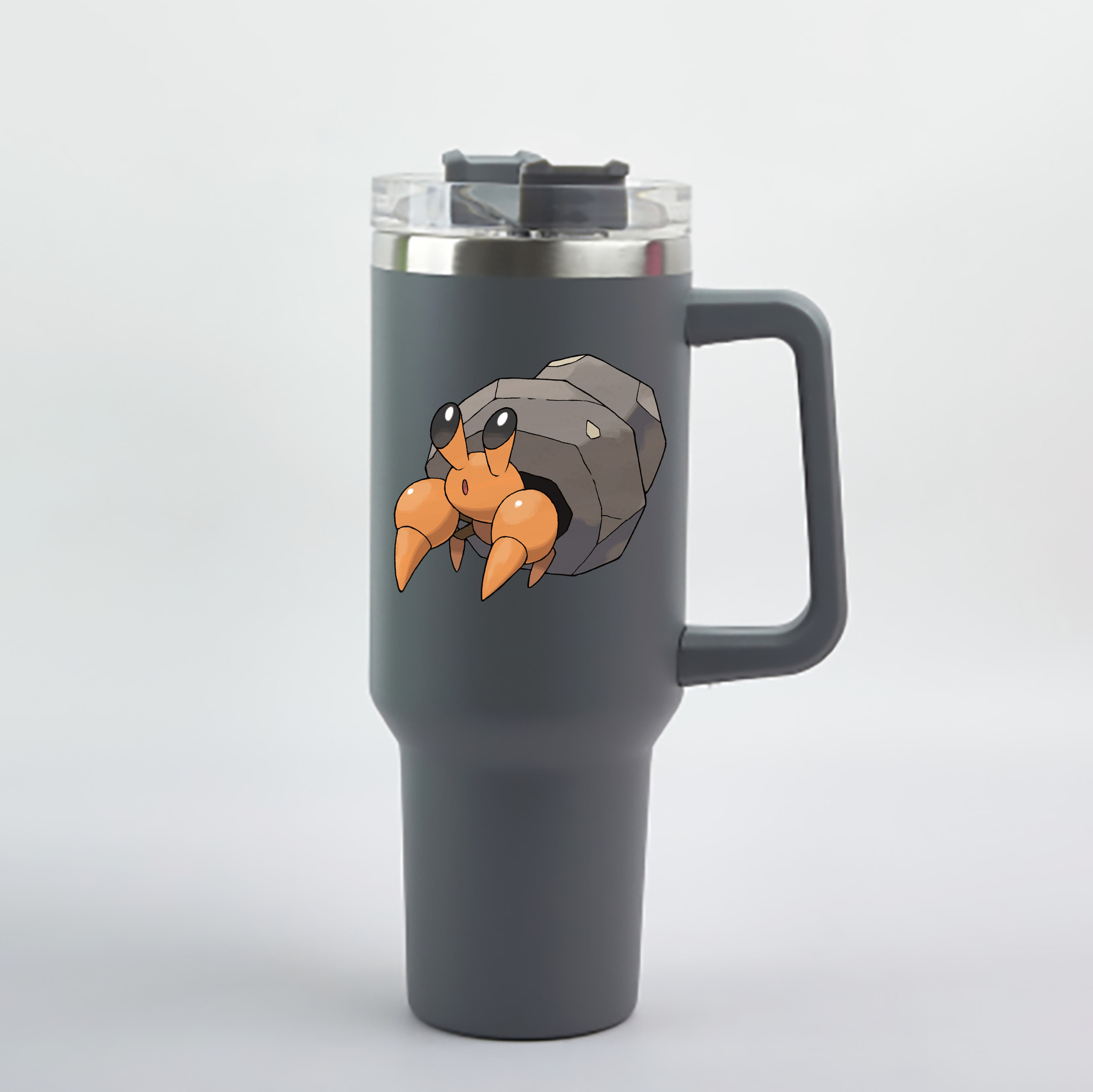 （画像用） ポケットモンスター Pokémon 1200mL車用タンブラー - クリスタルステッカー（プラスチックストロー付き）