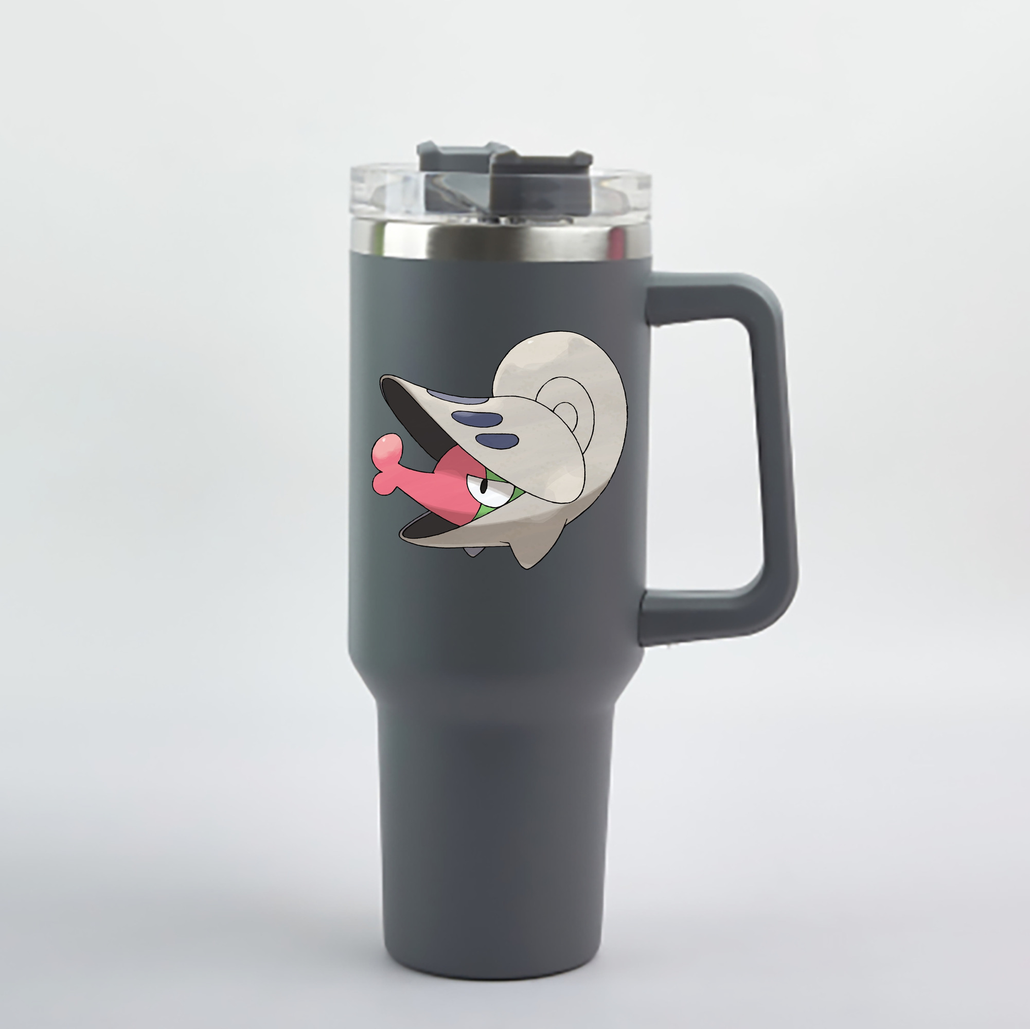 （画像用） ポケットモンスター Pokémon 1200mL車用タンブラー - クリスタルステッカー（プラスチックストロー付き）