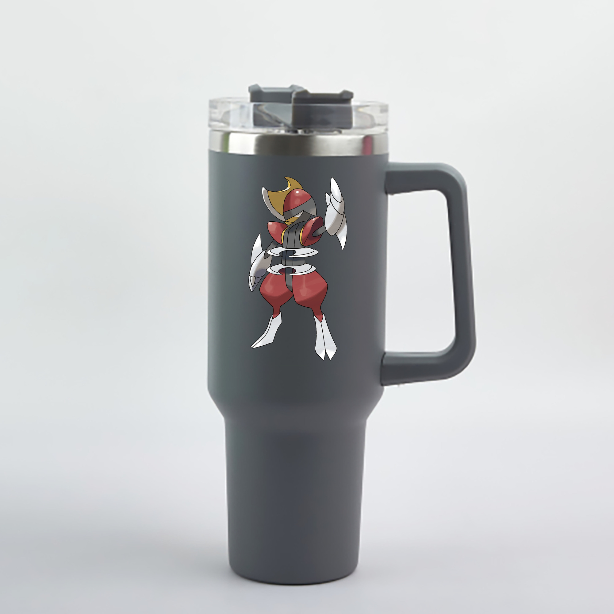 （画像用） ポケットモンスター Pokémon 1200mL車用タンブラー - クリスタルステッカー（プラスチックストロー付き）