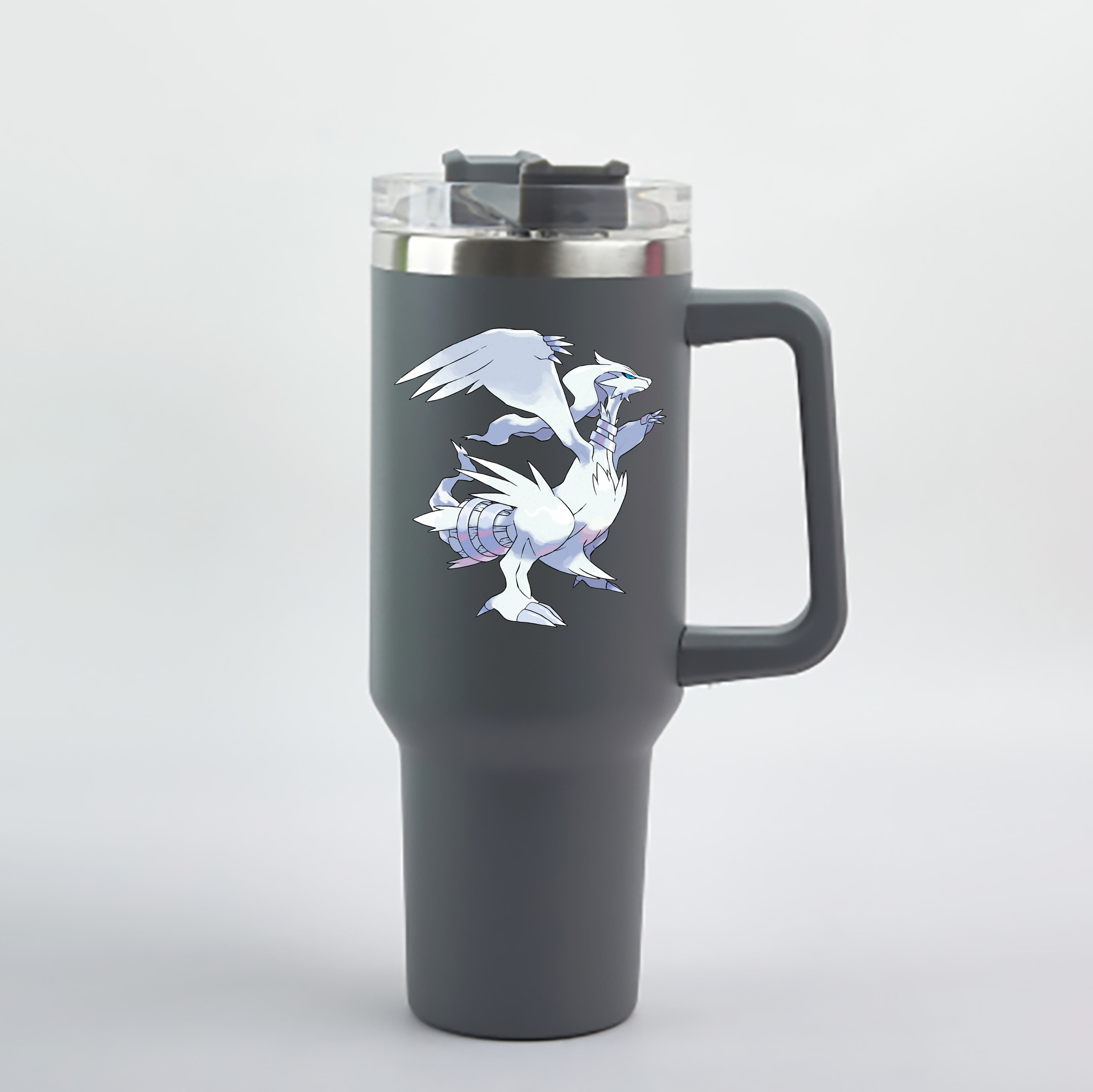 （画像用） ポケットモンスター Pokémon 1200mL車用タンブラー - クリスタルステッカー（プラスチックストロー付き）