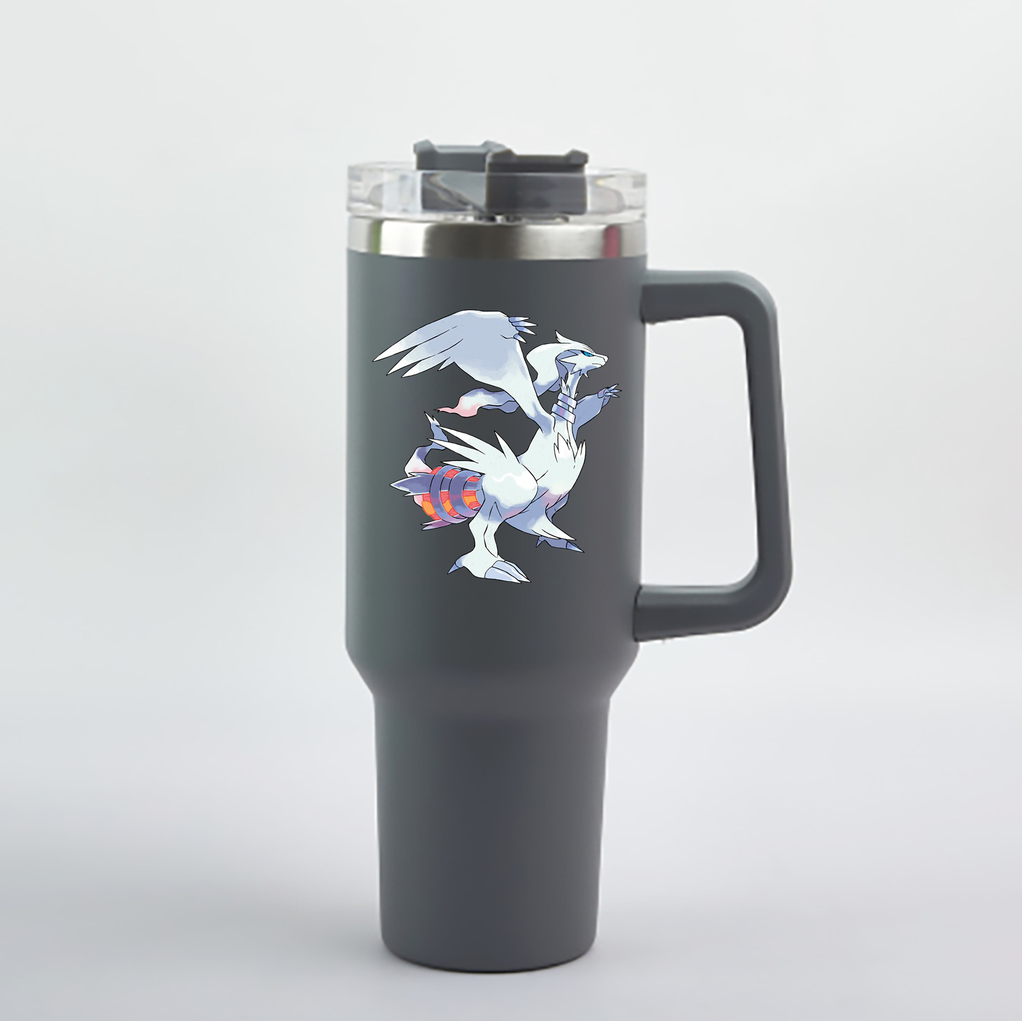 （画像用） ポケットモンスター Pokémon 1200mL車用タンブラー - クリスタルステッカー（プラスチックストロー付き）