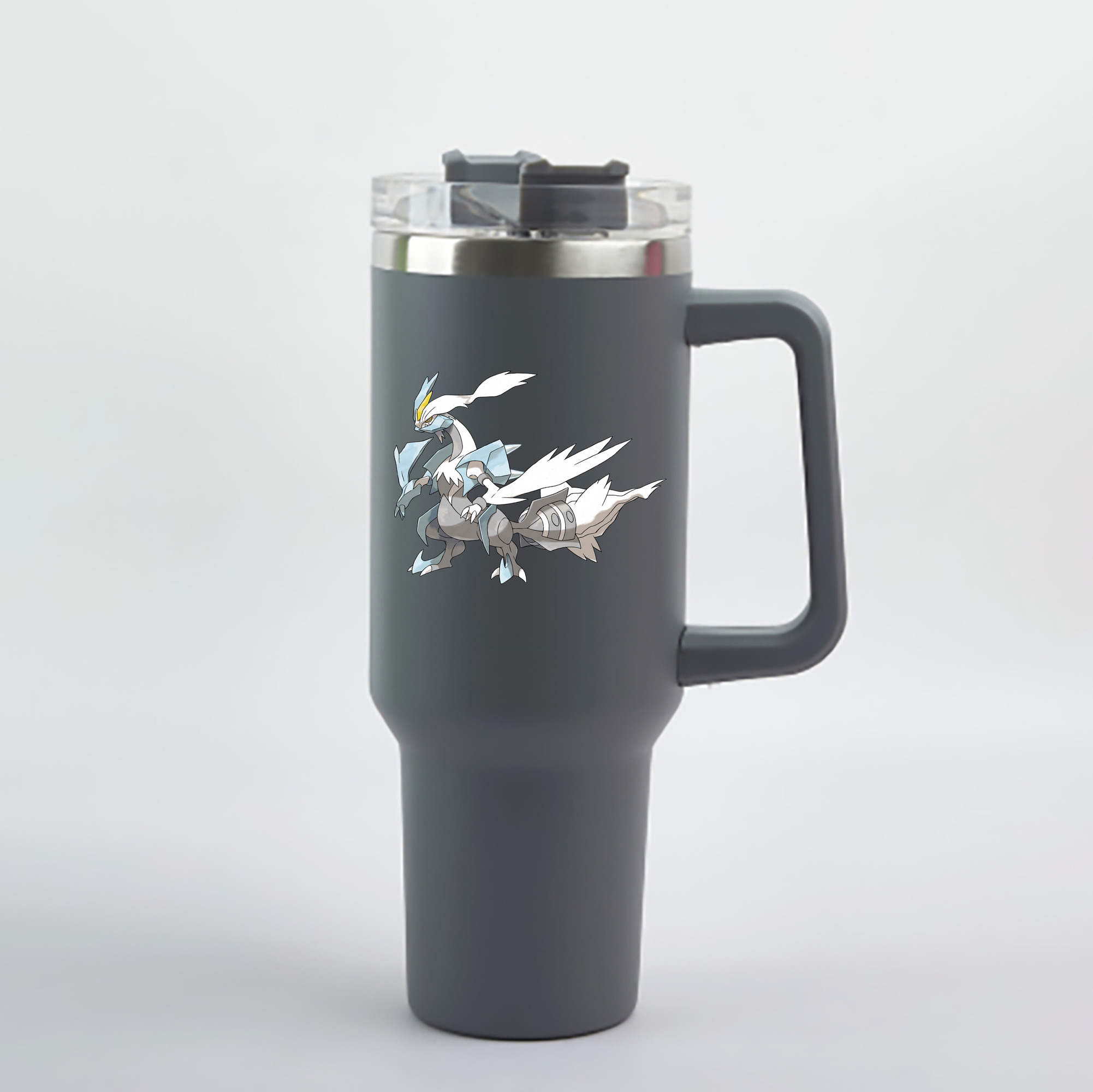 （画像用） ポケットモンスター Pokémon 1200mL車用タンブラー - クリスタルステッカー（プラスチックストロー付き）