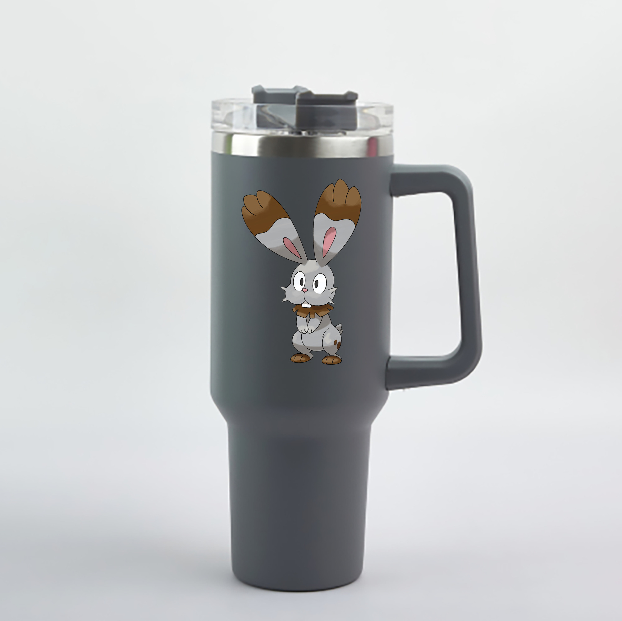 （画像用） ポケットモンスター Pokémon 1200mL車用タンブラー - クリスタルステッカー（プラスチックストロー付き）