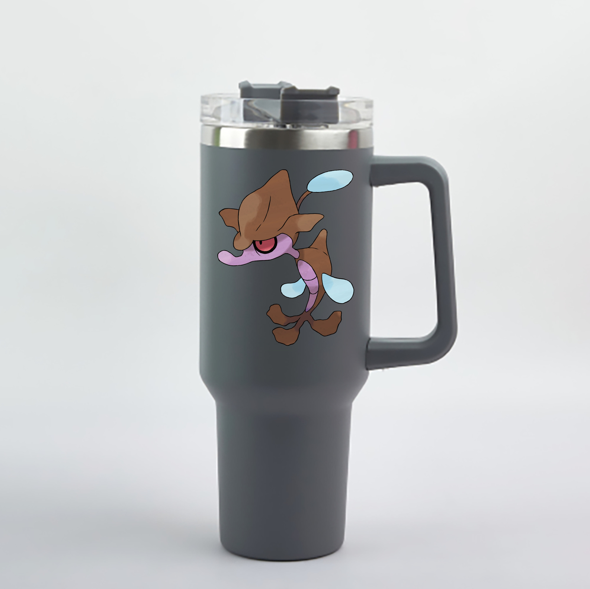 （画像用） ポケットモンスター Pokémon 1200mL車用タンブラー - クリスタルステッカー（プラスチックストロー付き）