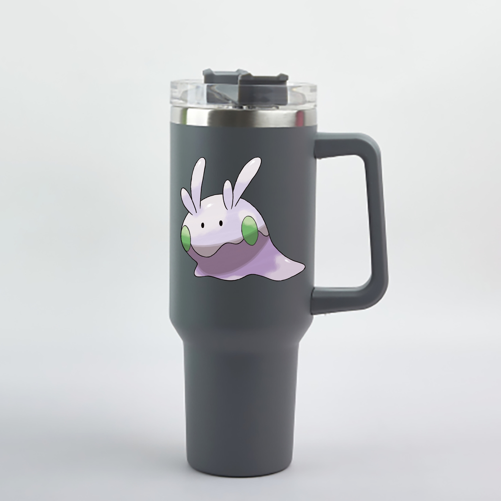 （画像用） ポケットモンスター Pokémon 1200mL車用タンブラー - クリスタルステッカー（プラスチックストロー付き）