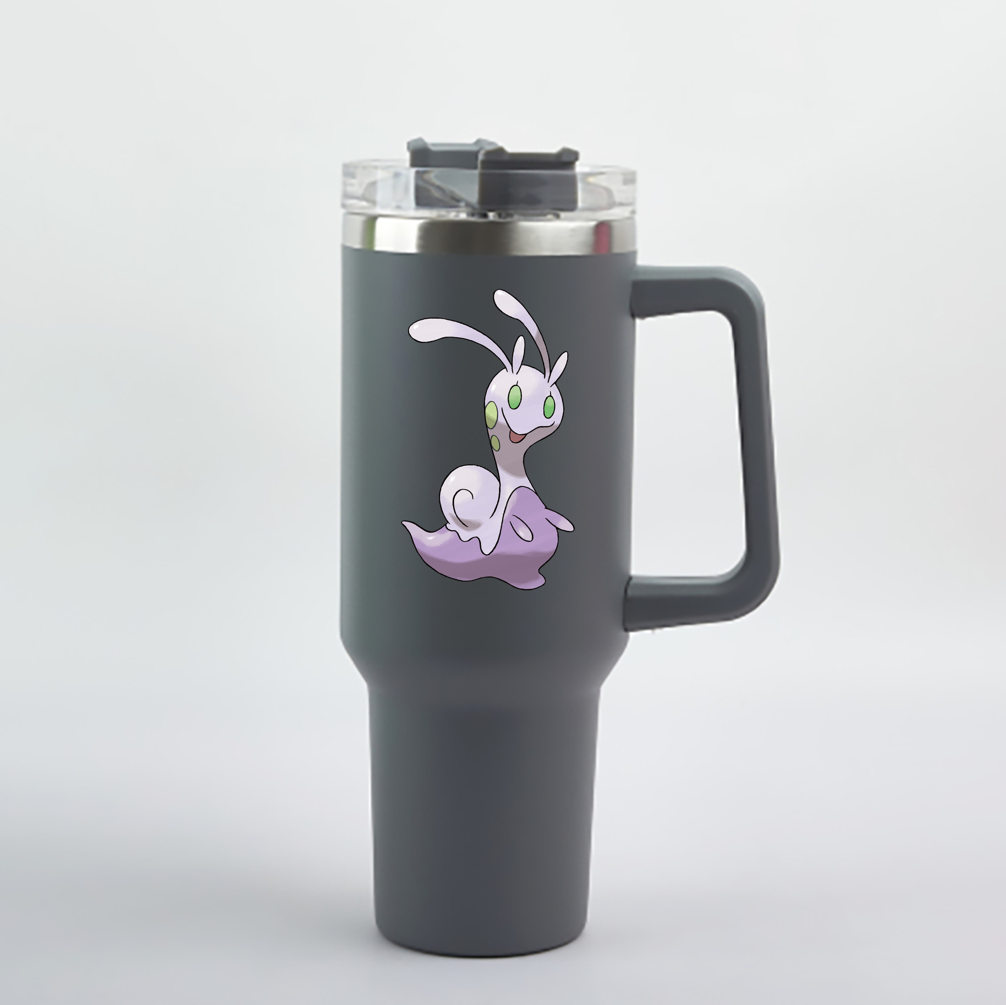 （画像用） ポケットモンスター Pokémon 1200mL車用タンブラー - クリスタルステッカー（プラスチックストロー付き）