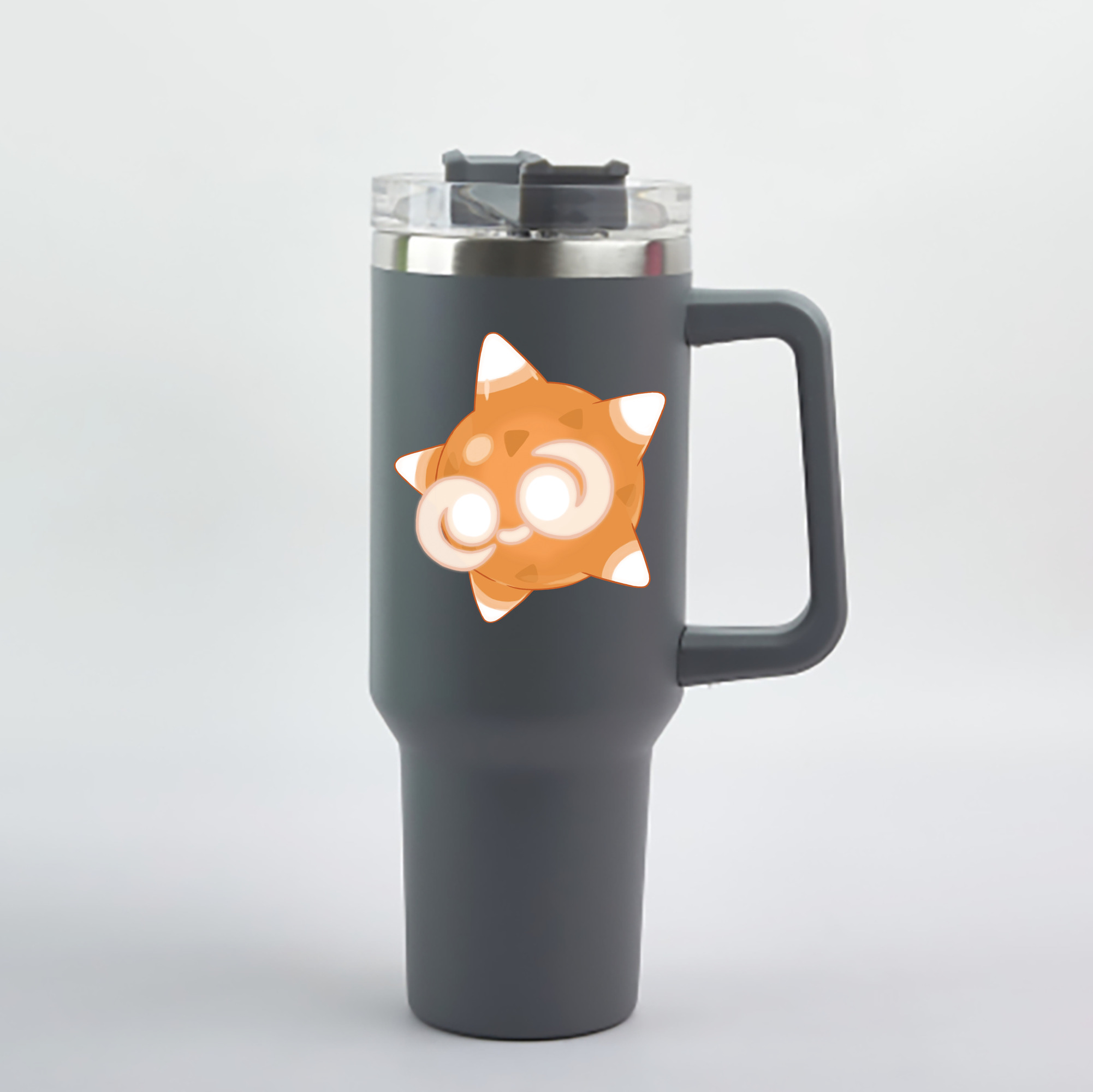 （画像用） ポケットモンスター Pokémon 1200mL車用タンブラー - クリスタルステッカー（プラスチックストロー付き）