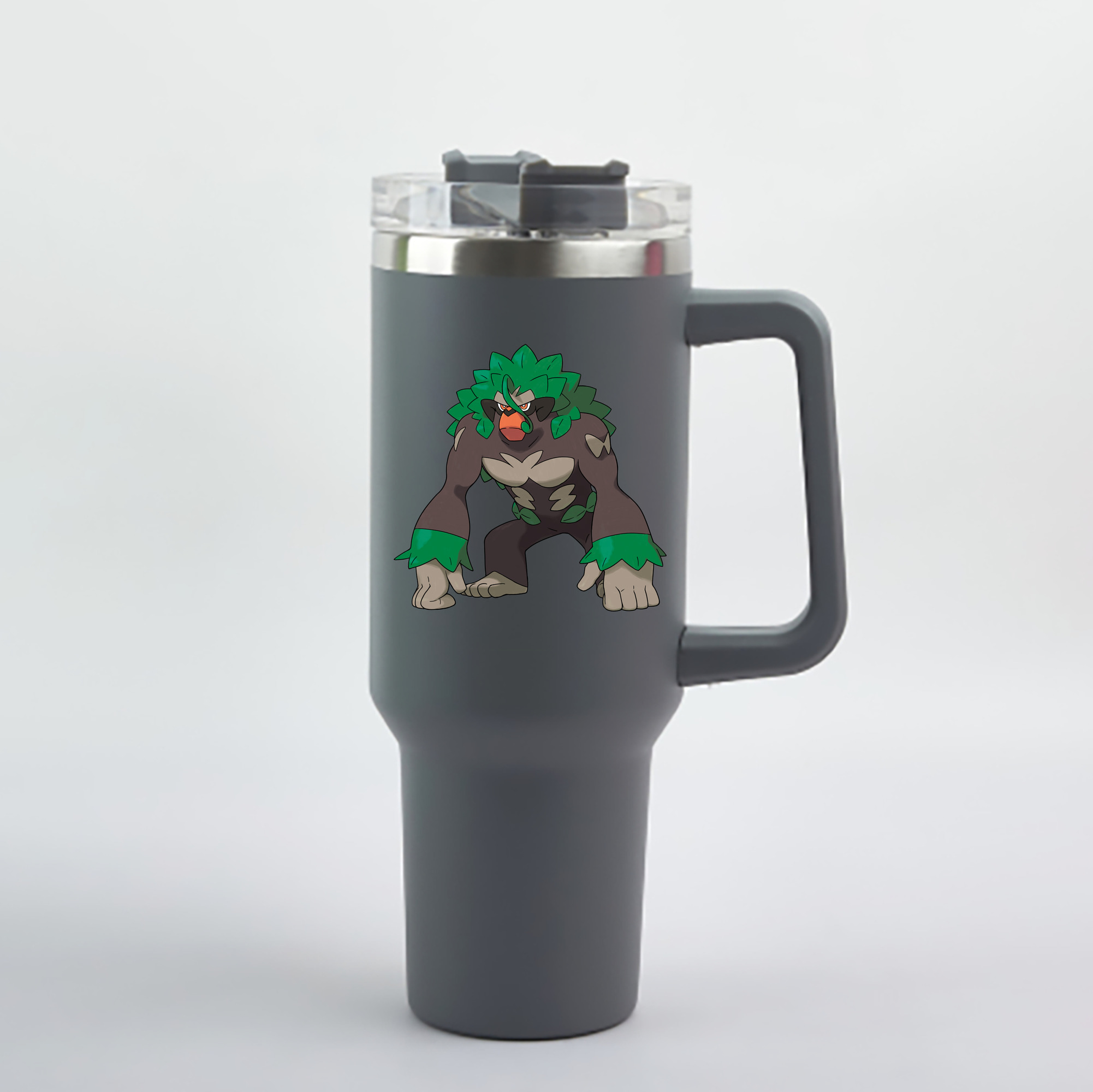 （画像用） ポケットモンスター Pokémon 1200mL車用タンブラー - クリスタルステッカー（プラスチックストロー付き）