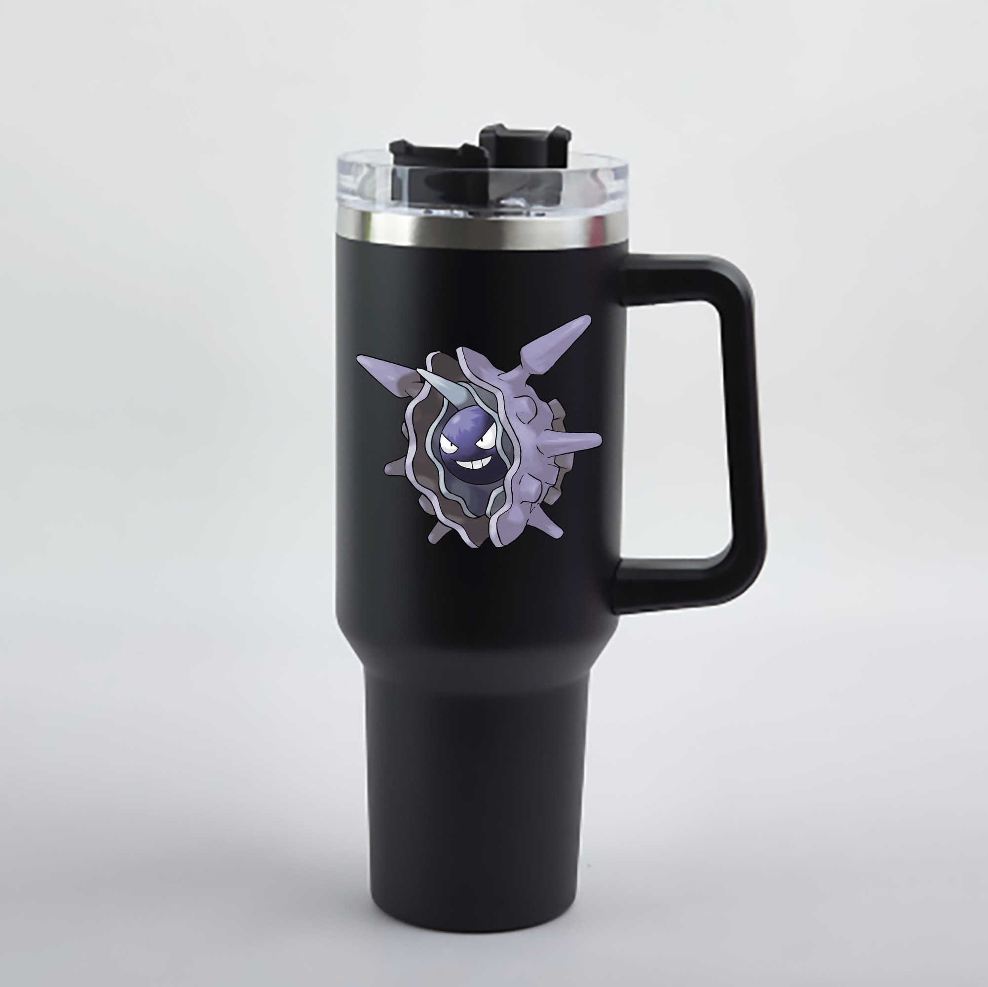 （画像用） ポケットモンスター Pokémon 1200mL車用タンブラー - クリスタルステッカー（プラスチックストロー付き）