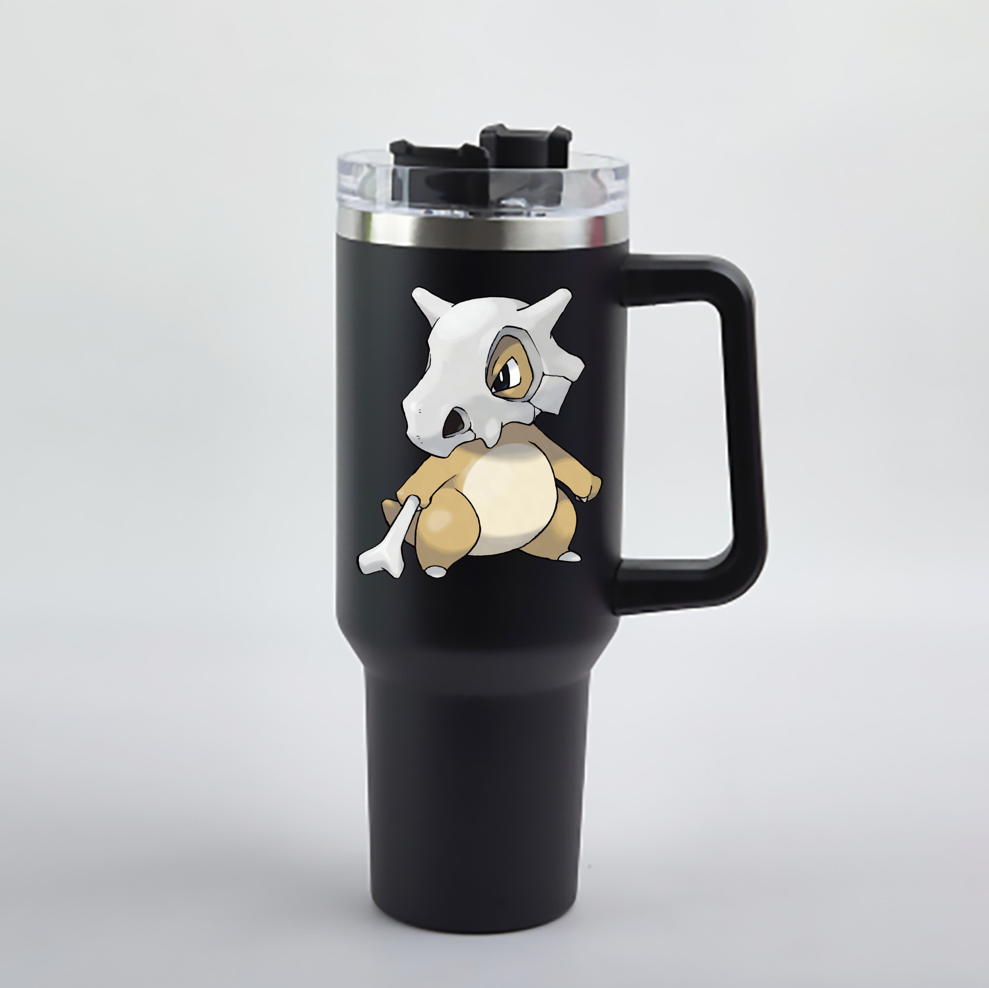 （画像用） ポケットモンスター Pokémon 1200mL車用タンブラー - クリスタルステッカー（プラスチックストロー付き）