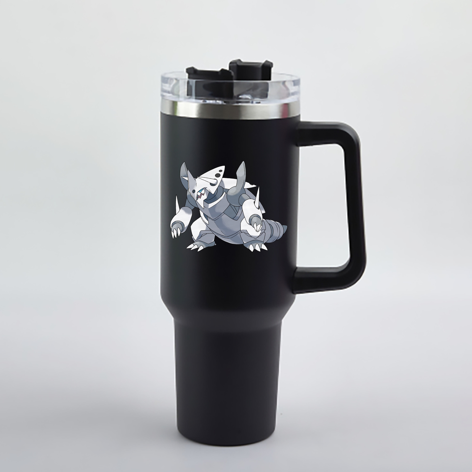 （画像用） ポケットモンスター Pokémon 1200mL車用タンブラー - クリスタルステッカー（プラスチックストロー付き）