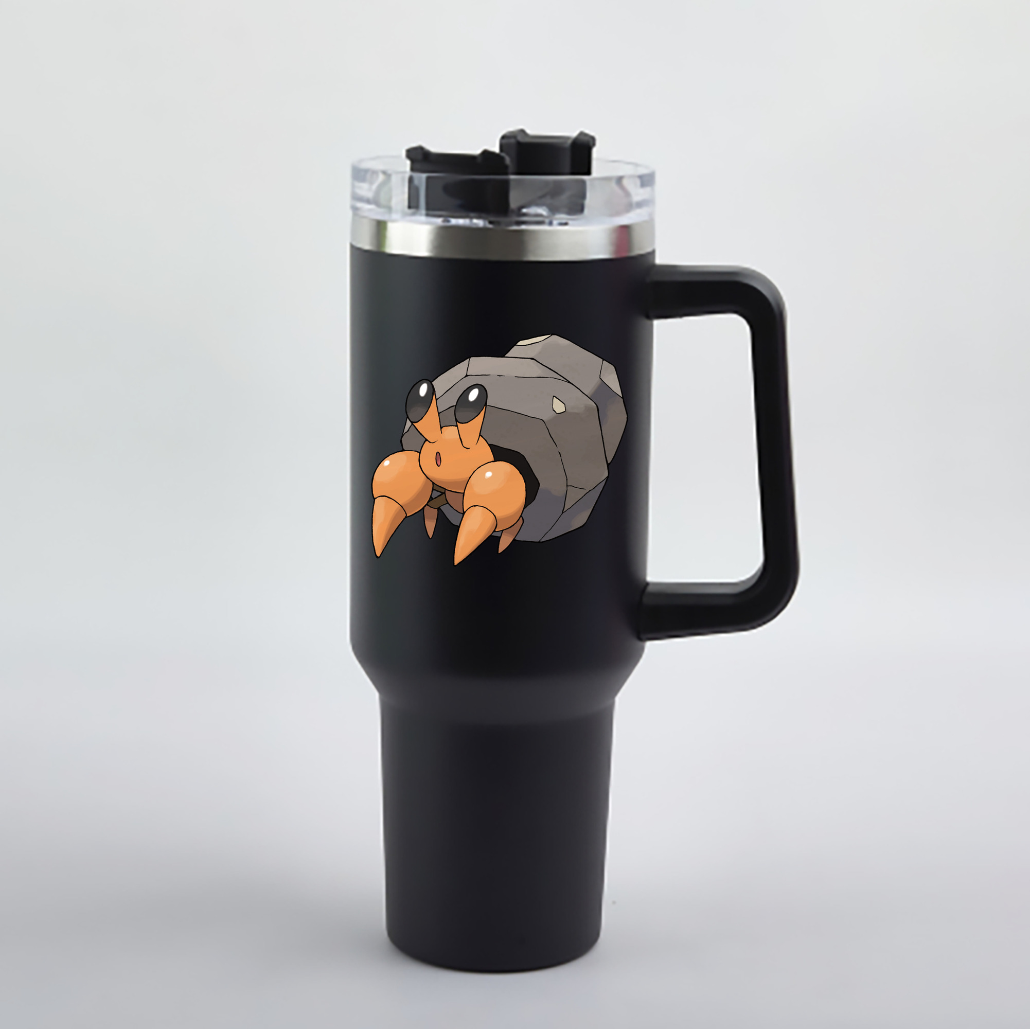 （画像用） ポケットモンスター Pokémon 1200mL車用タンブラー - クリスタルステッカー（プラスチックストロー付き）